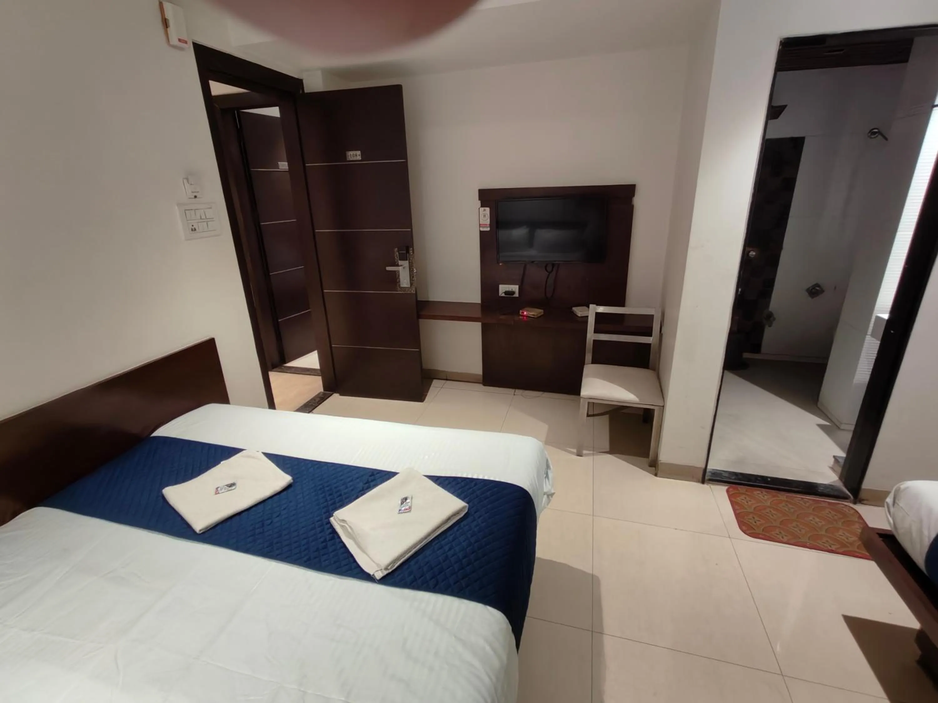 Bedroom, Bed in Hotel Anand Palace