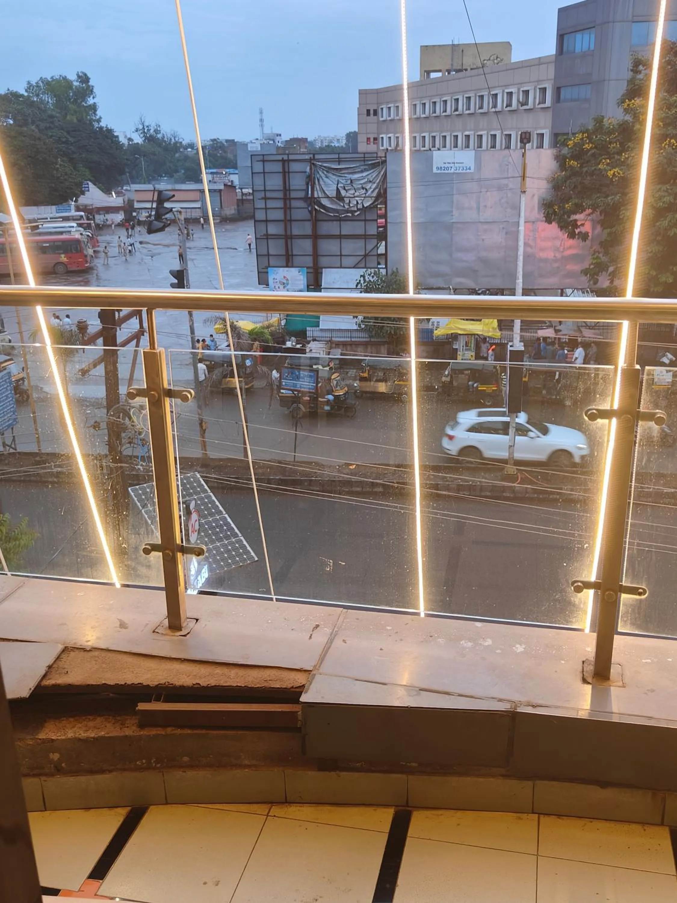 View (from property/room) in Hotel Anand Palace