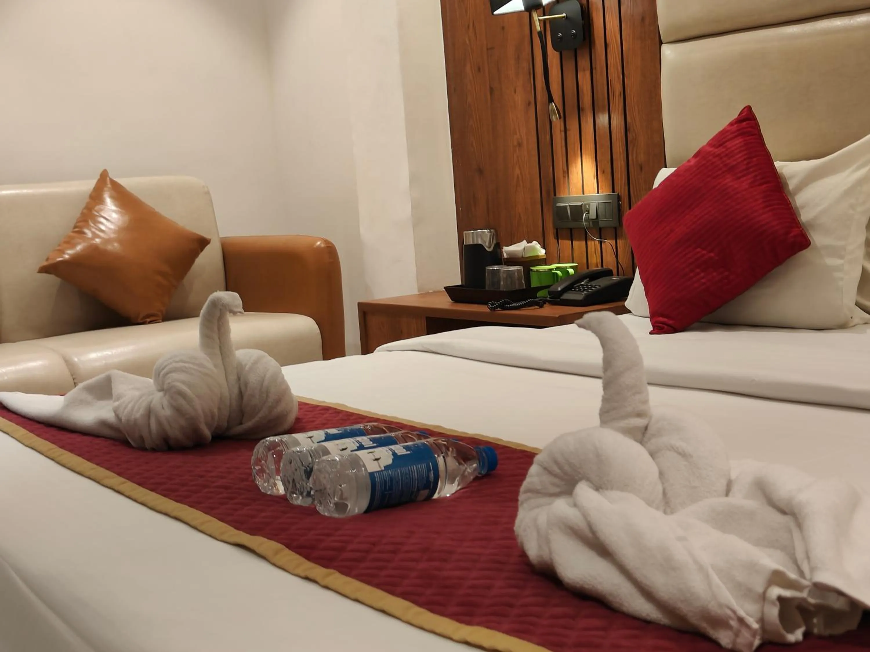 Bedroom, Bed in Hotel Anand Palace