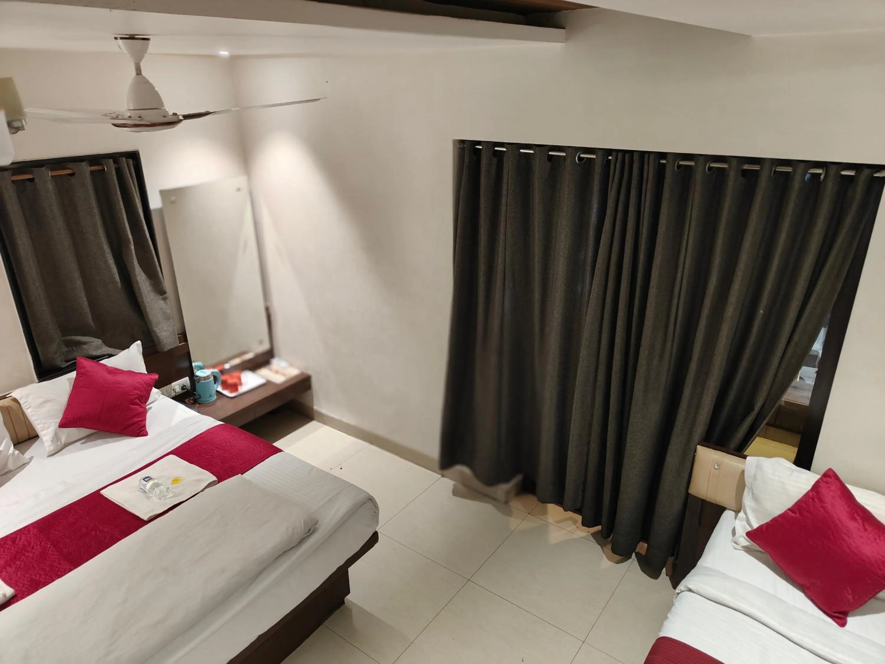 Bedroom, Bed in Hotel Anand Palace