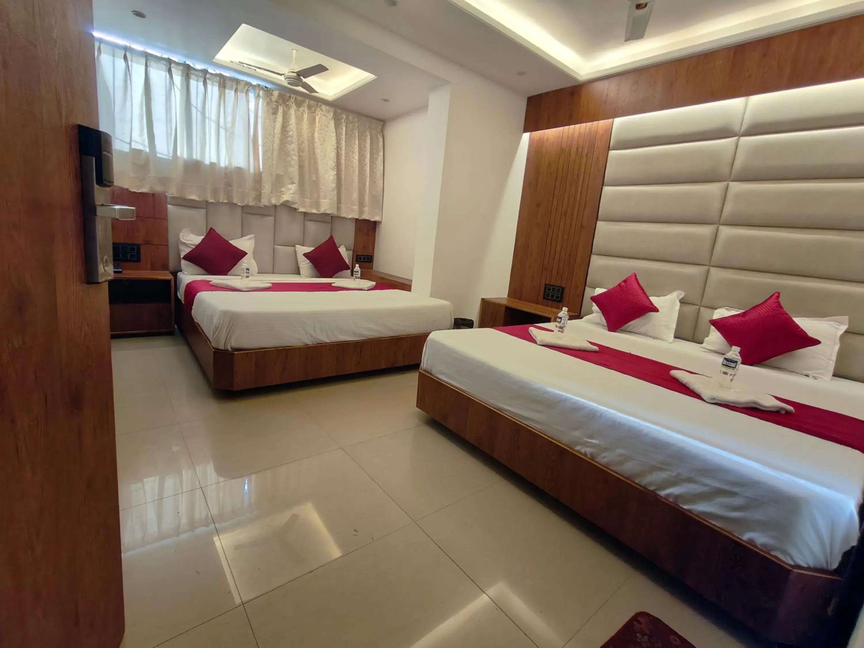 King Room with Two King Beds in Hotel Anand Palace King Room with Two King Beds in Hotel Anand Palace