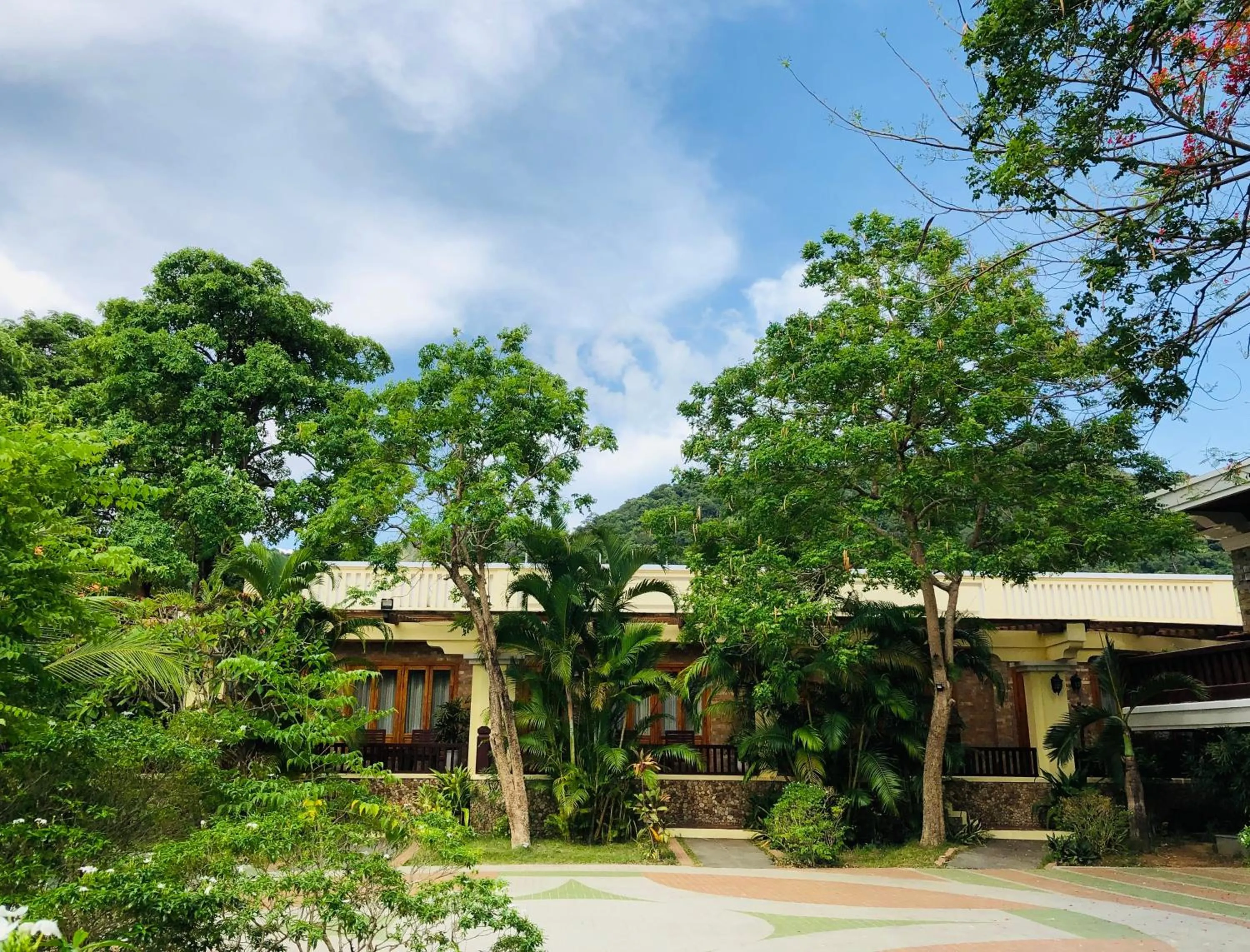 Natural landscape in Try Palace Resort Kep