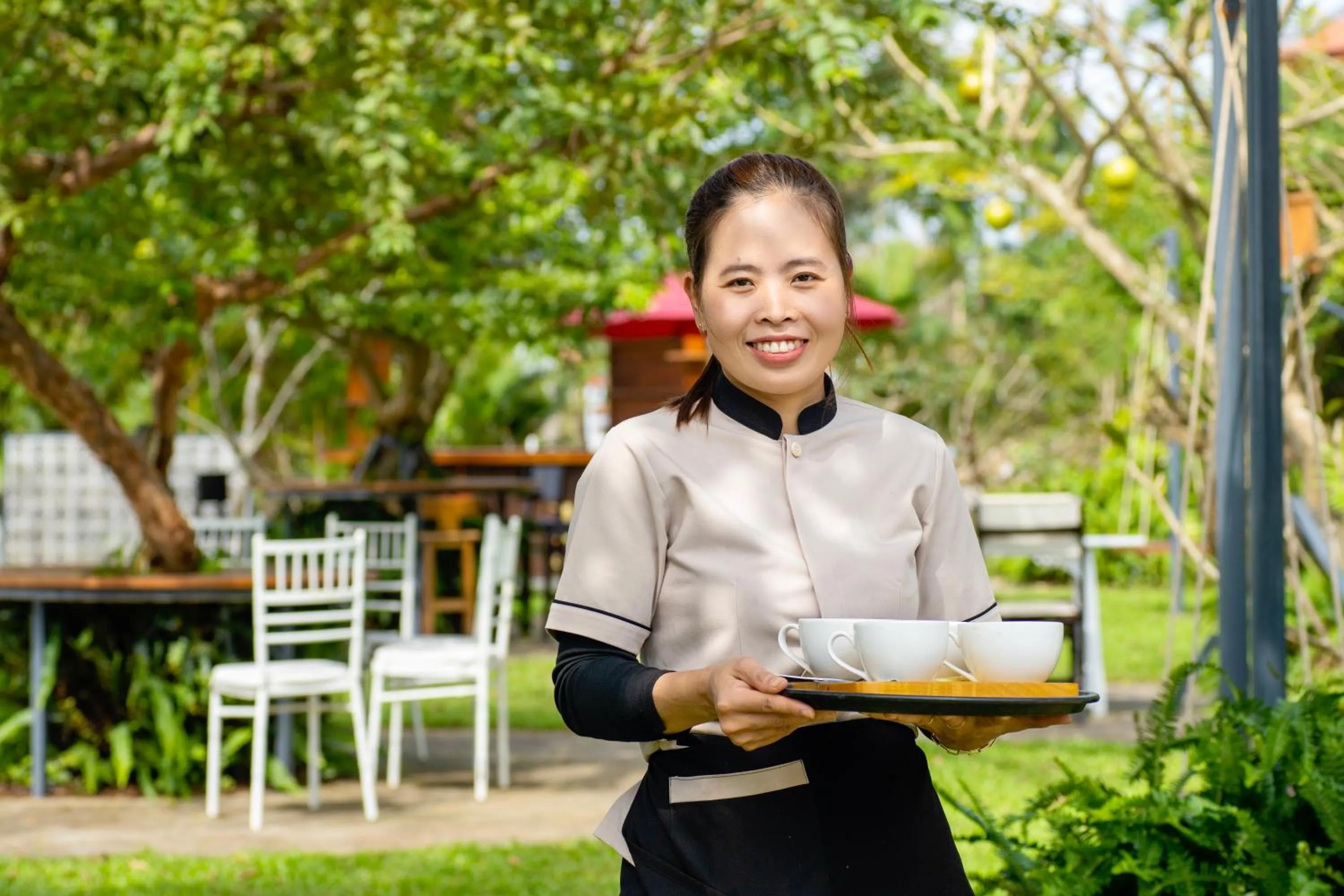 Restaurant/places to eat in Serene Riverside Hotel Hoi An