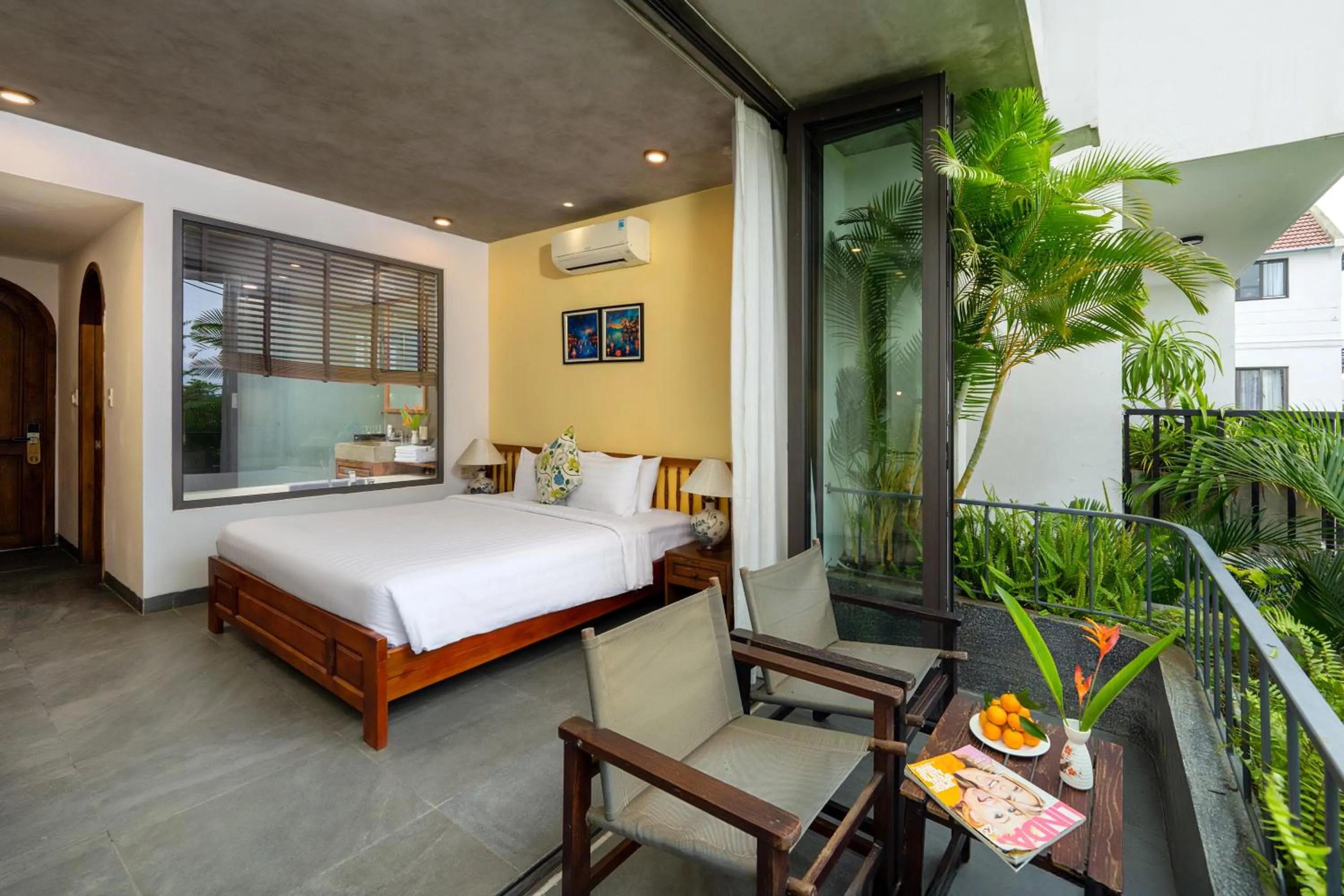 Garden, Bed in Gia Huy Riverside Hotel Hoi An