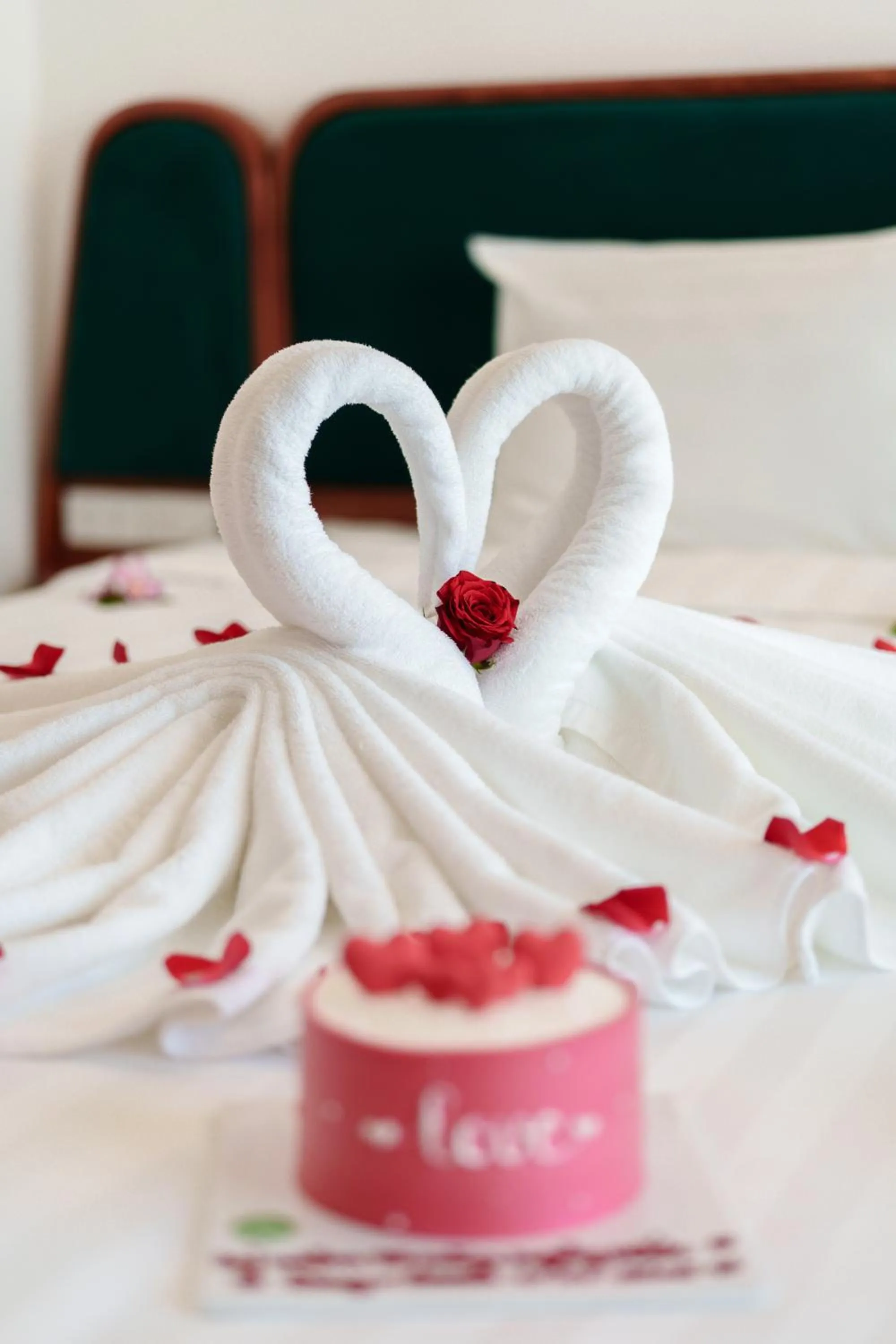 Decorative detail, Bed in Serene Riverside Hotel Hoi An