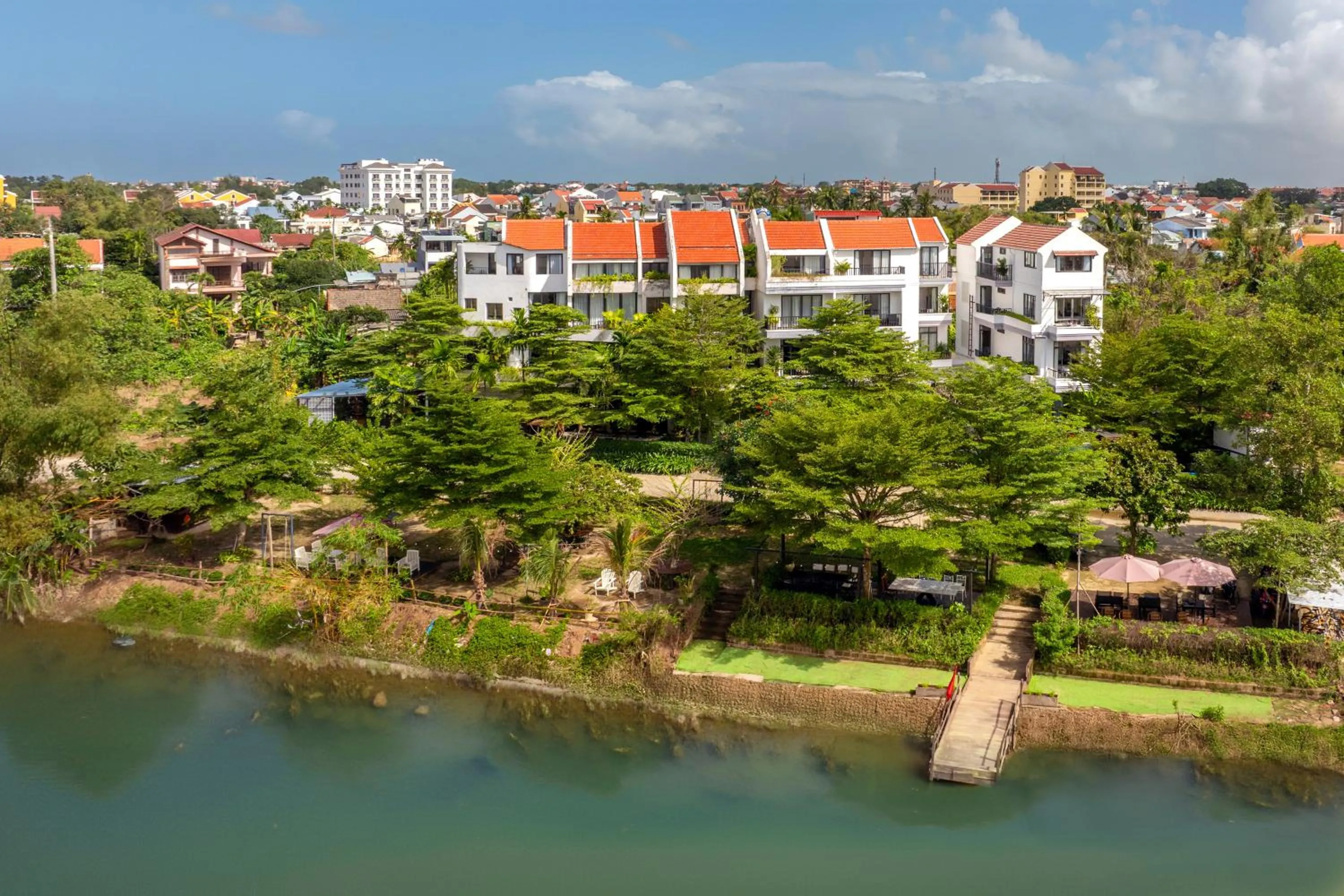 Property building in Gia Huy Riverside Hotel Hoi An