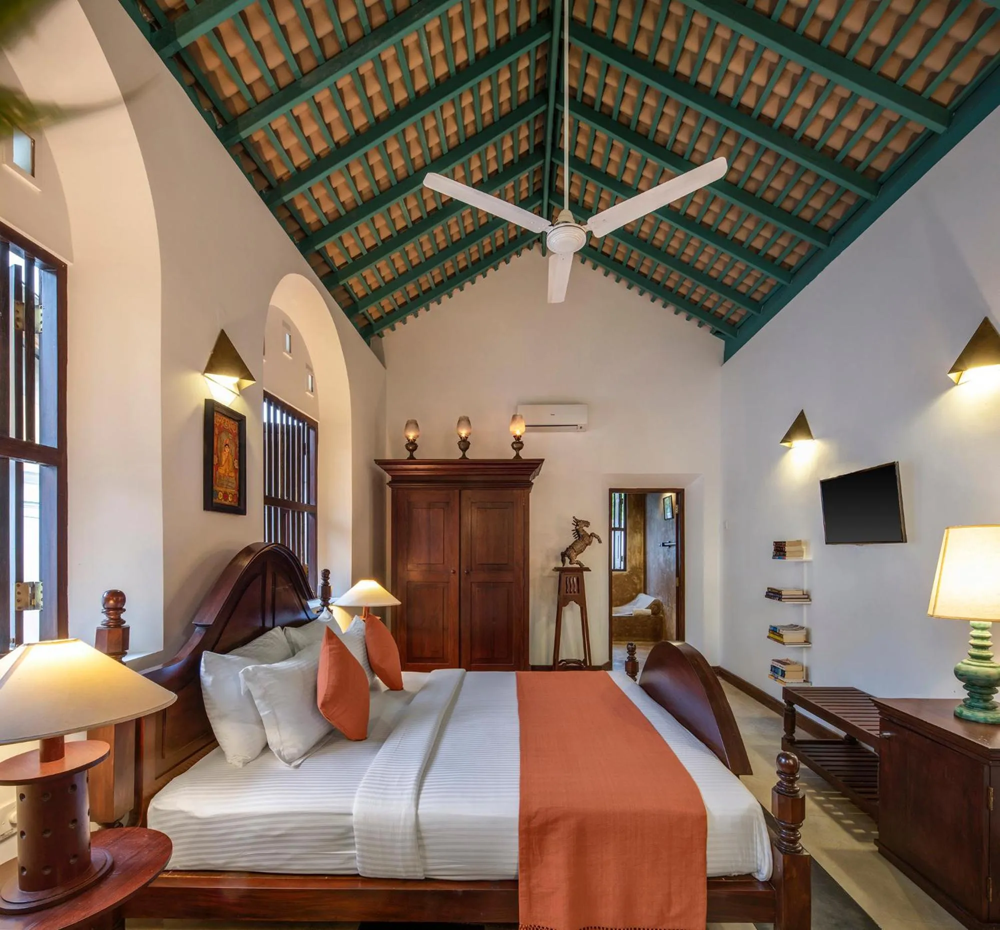 Photo of the whole room, Bed in Green Casa