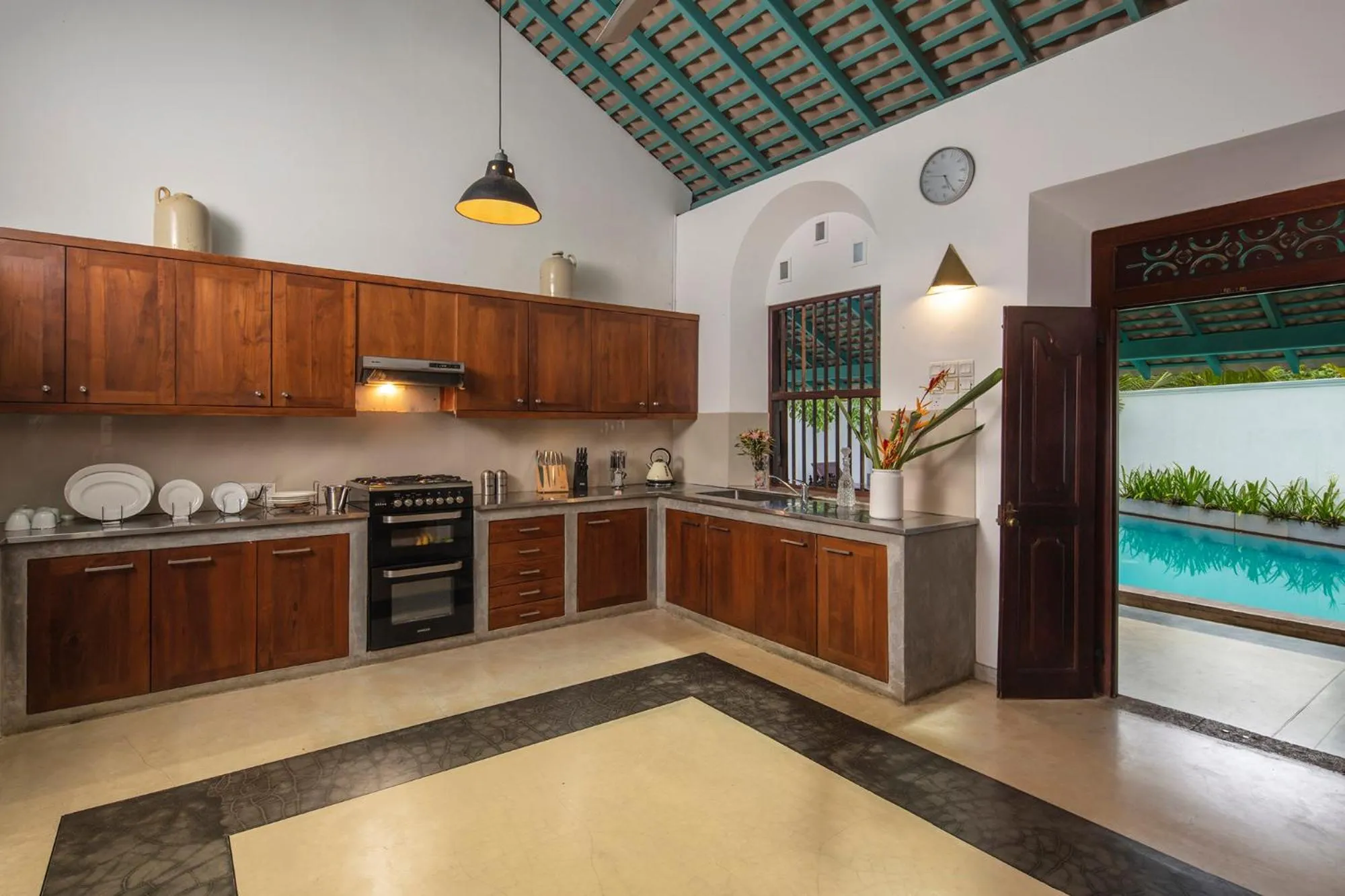 Kitchen or kitchenette in Green Casa