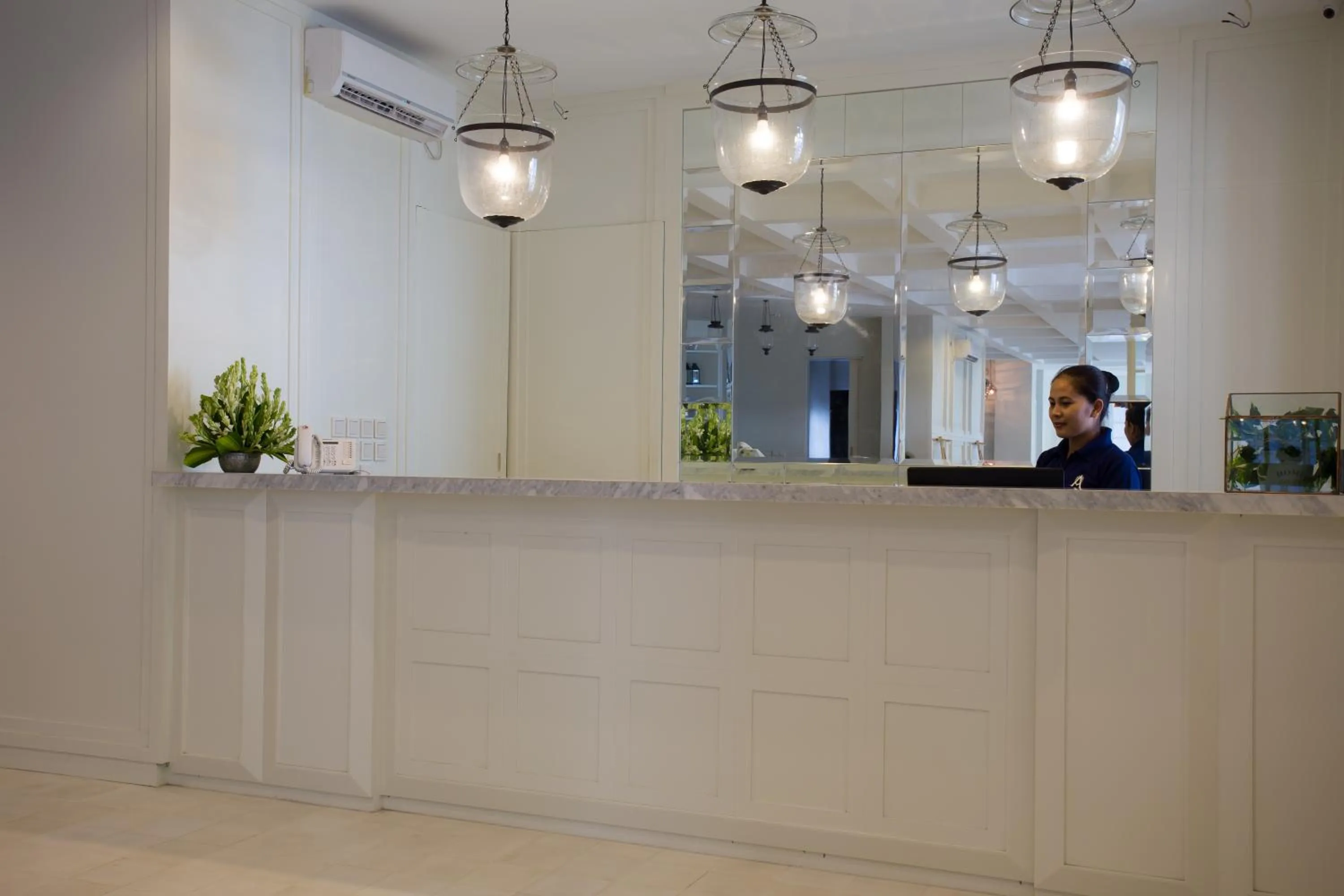 Lobby or reception in Amalfi Hotel Seminyak