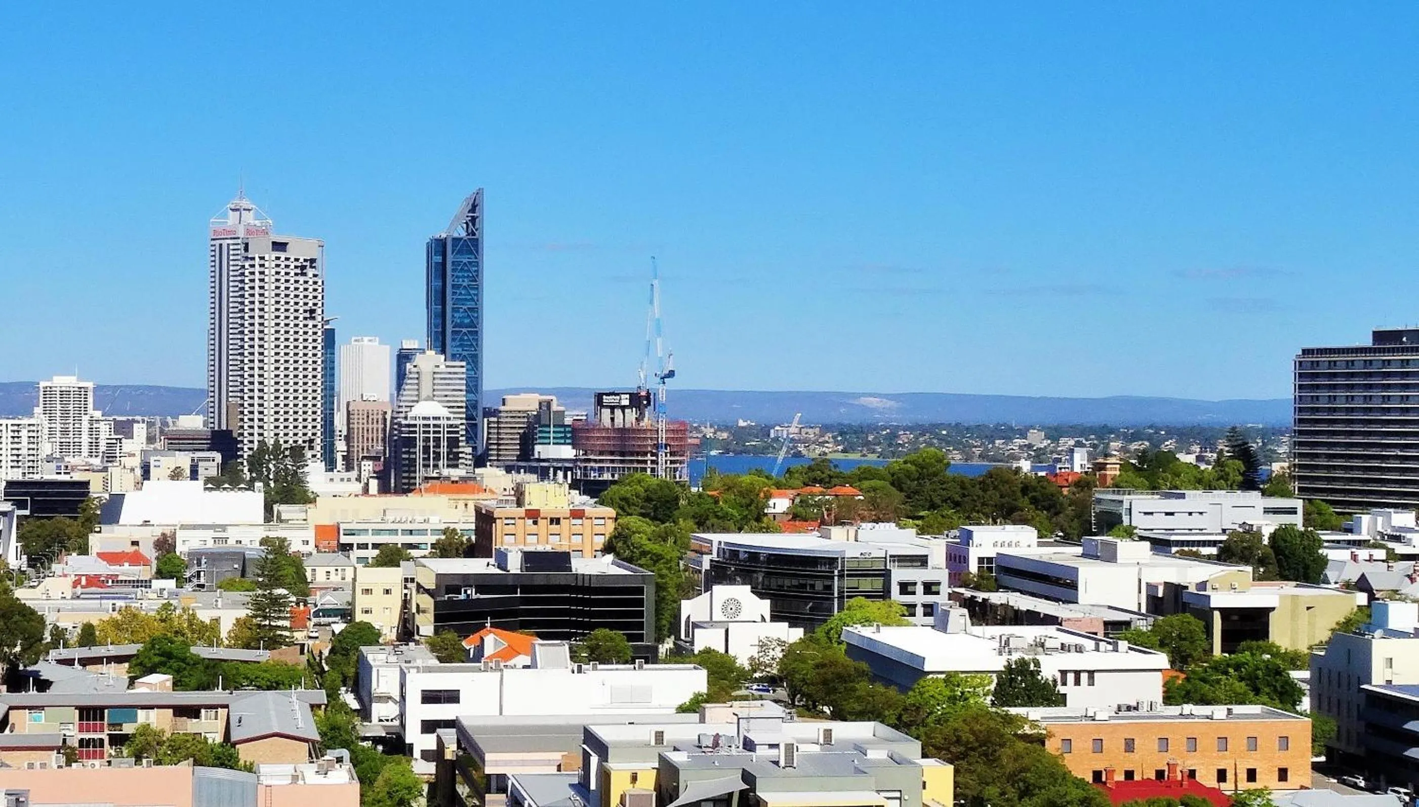 City view in Holiday Inn West Perth by IHG