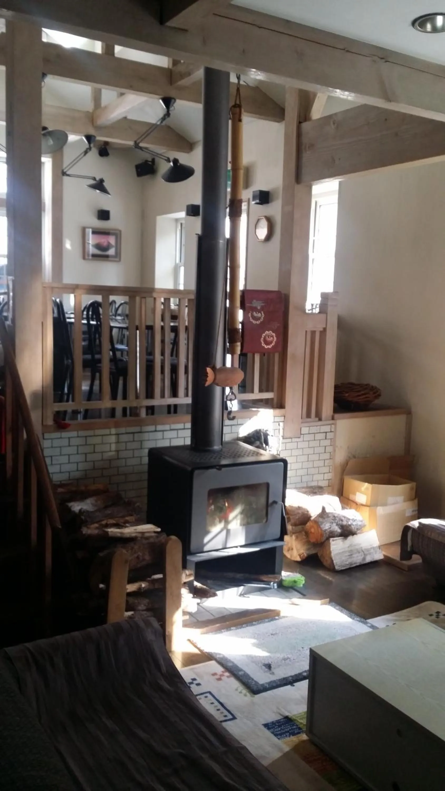 Communal lounge/ TV room in Hakuba Haven Lodge