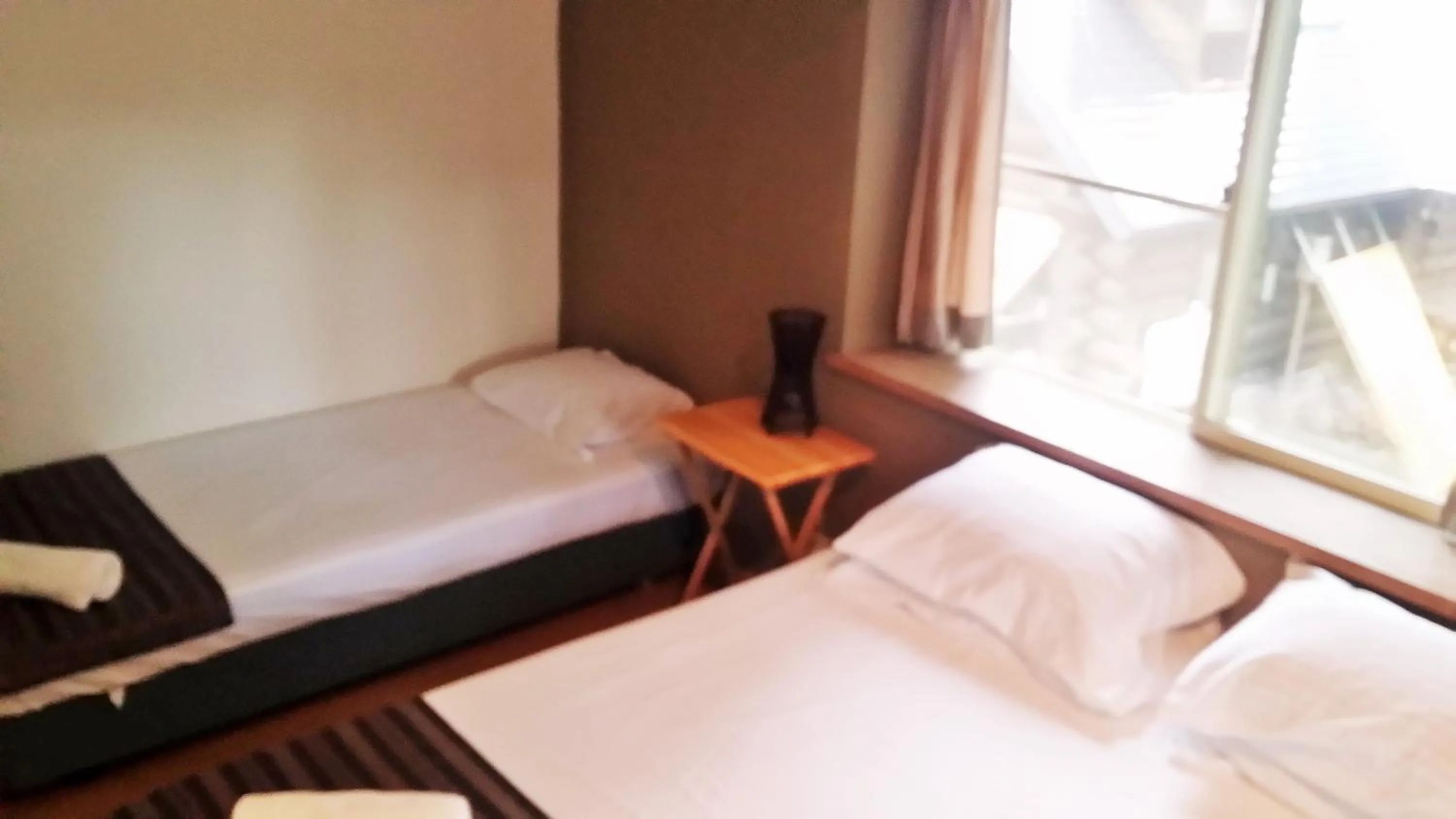 Bed in Hakuba Haven Lodge
