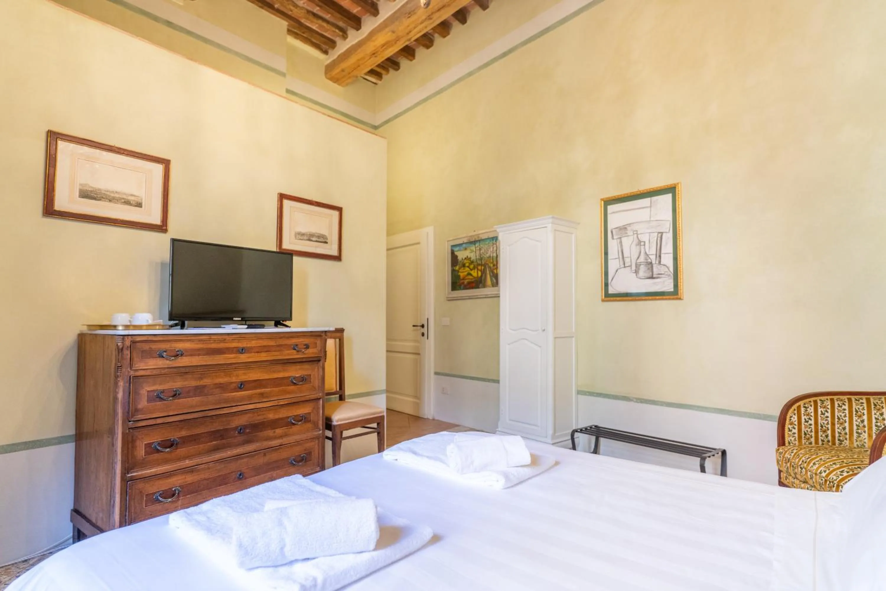 Bedroom, Bed in Palazzo Mosela Alla Porta