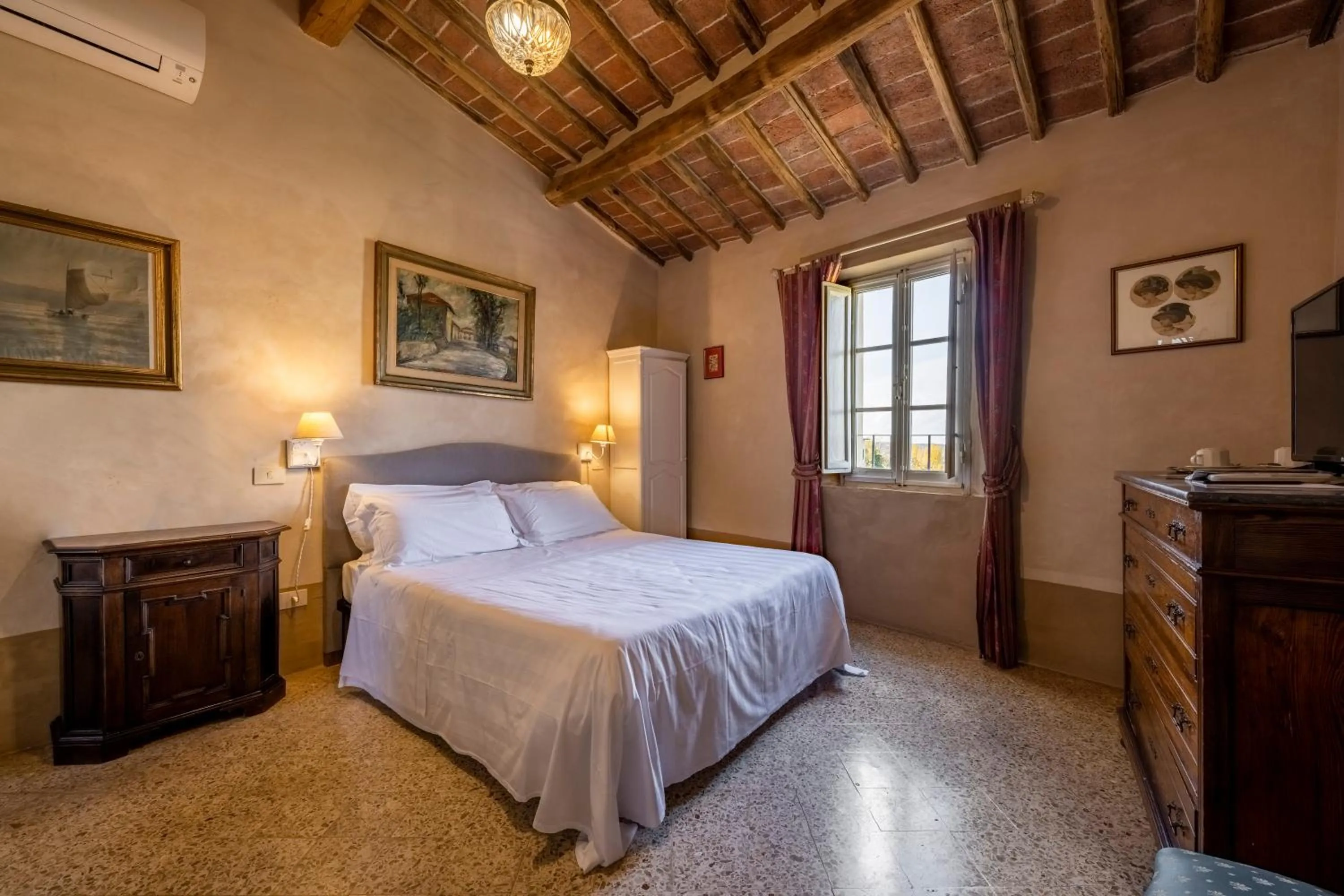 Bedroom, Bed in Palazzo Mosela Alla Porta