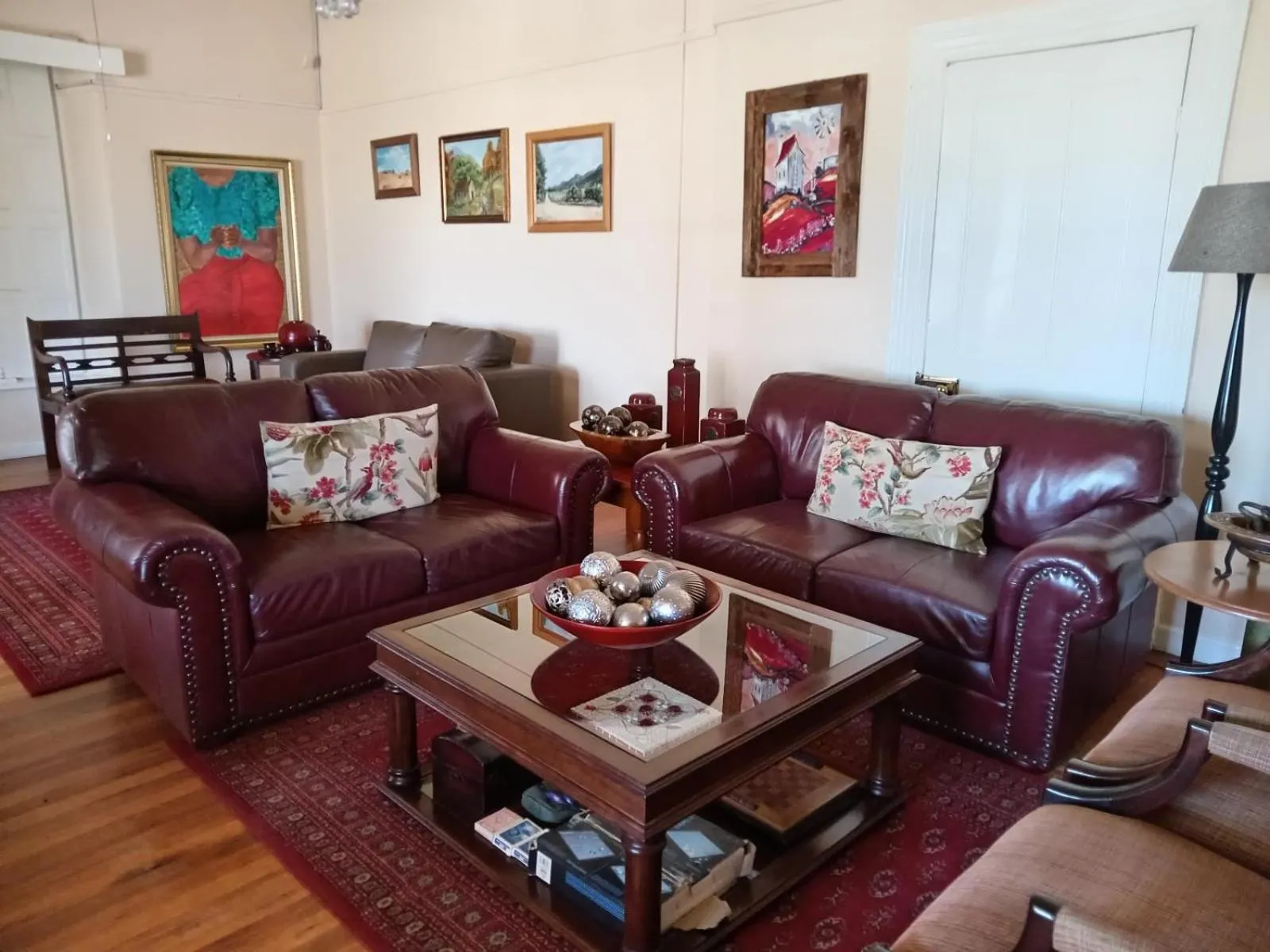 Communal lounge/ TV room in Stellar Dust Guesthouse Previously The Blue Moon Guesthouse