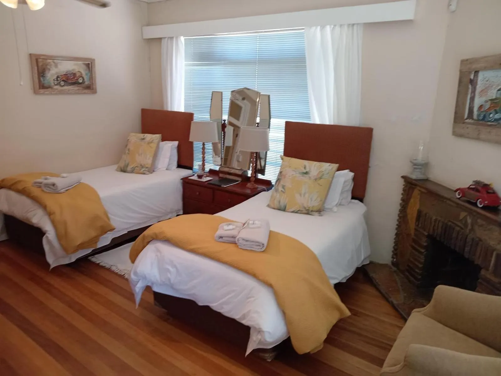 Bed in Stellar Dust Guesthouse Previously The Blue Moon Guesthouse