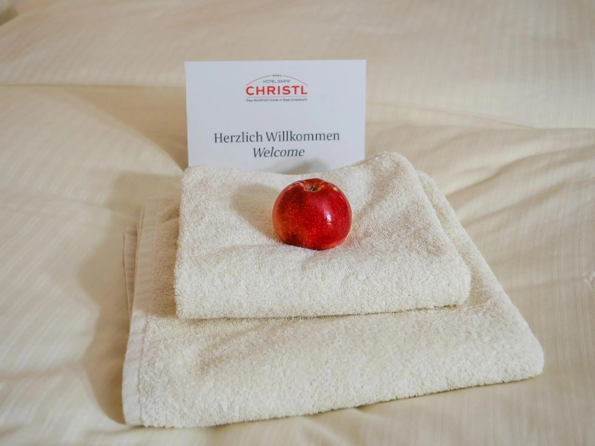 Bed in Hotel Garni Christl