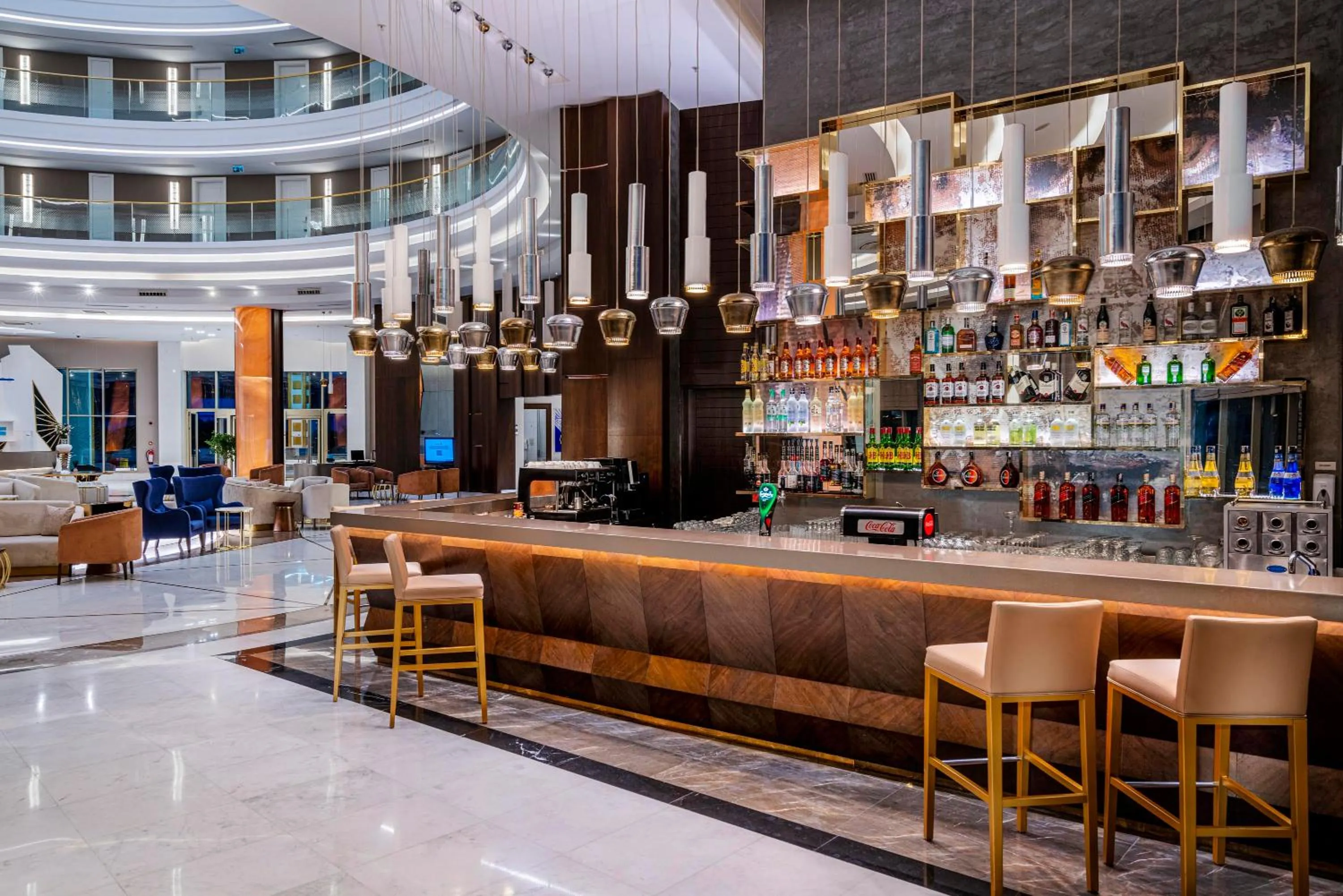 Lobby or reception, Lounge/Bar in Kirman Sidemarin Beach & Spa - All Inclusive