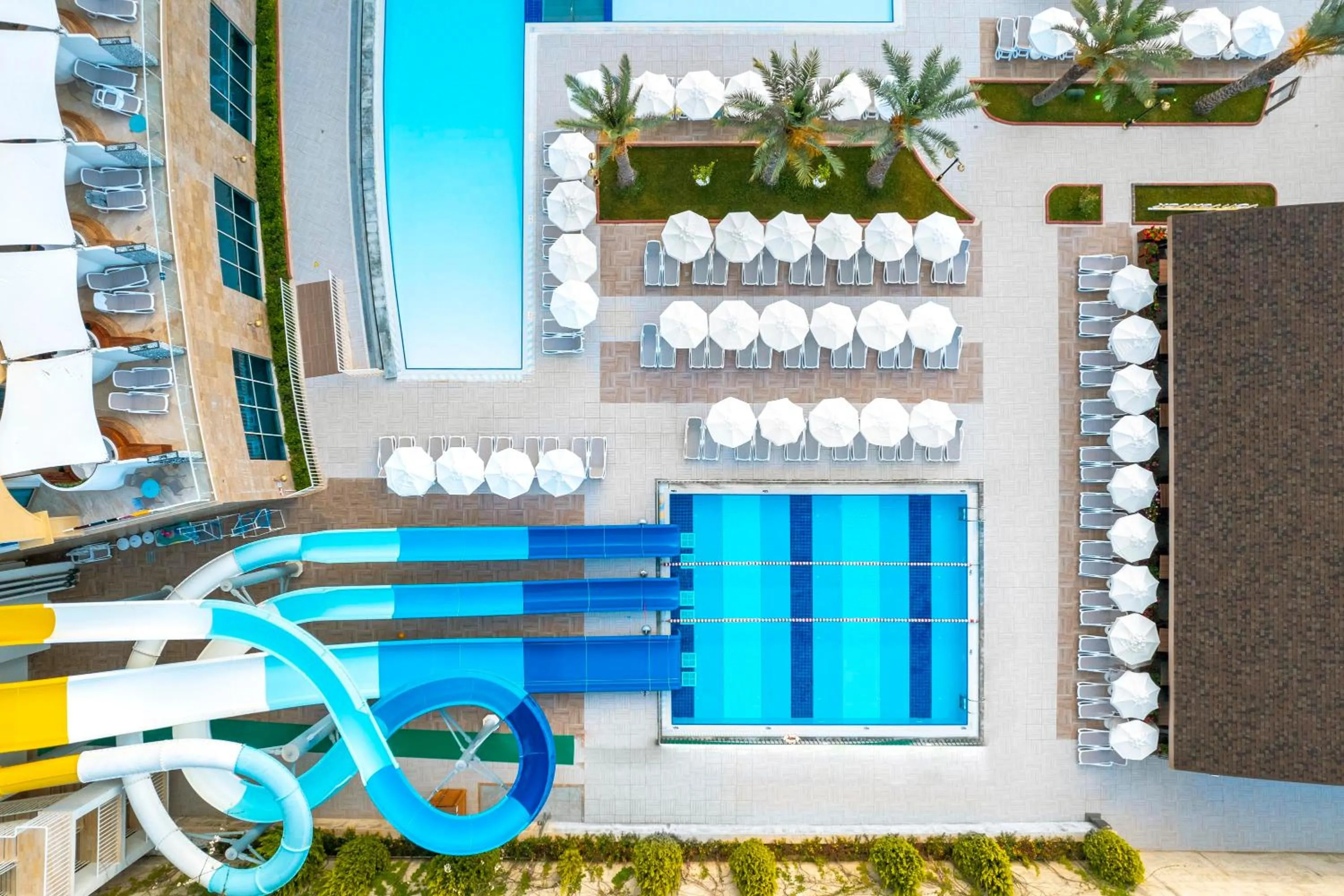 Aqua park, Floor Plan in Kirman Sidemarin Beach & Spa - All Inclusive