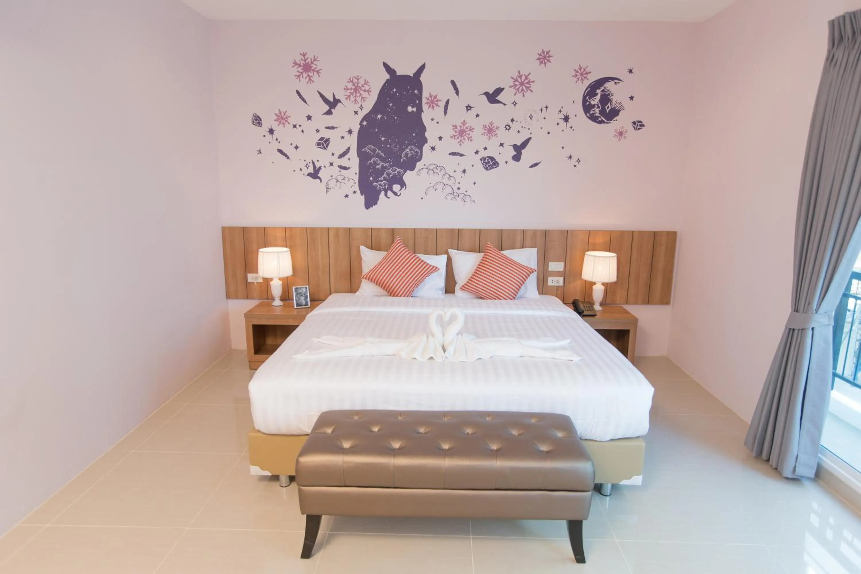 Photo of the whole room, Bed in The Bedroom Ladprao 101 Bangkok - SHA