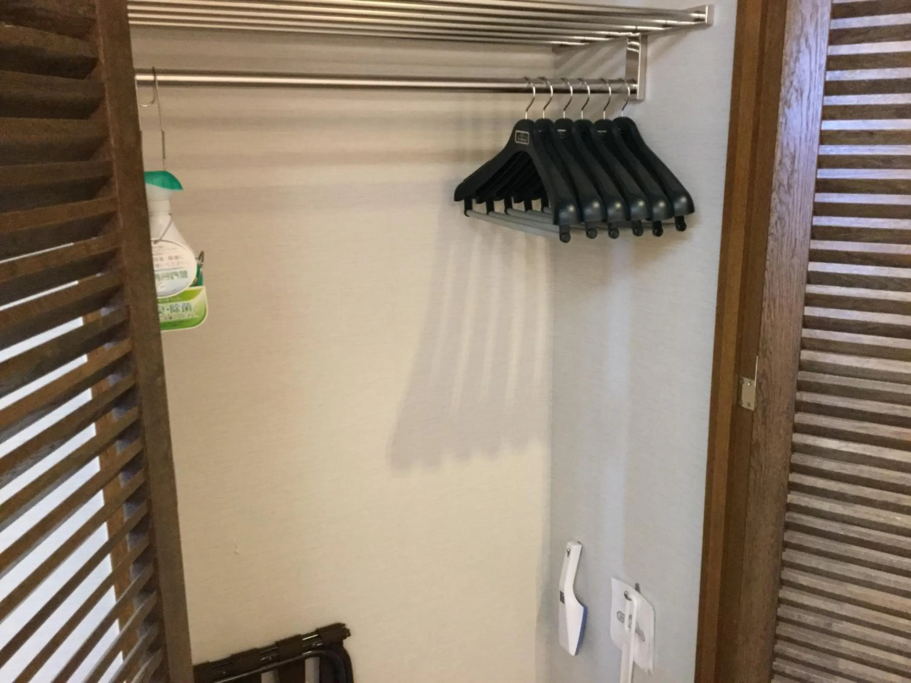 wardrobe in Smile Hotel Naha City Resort