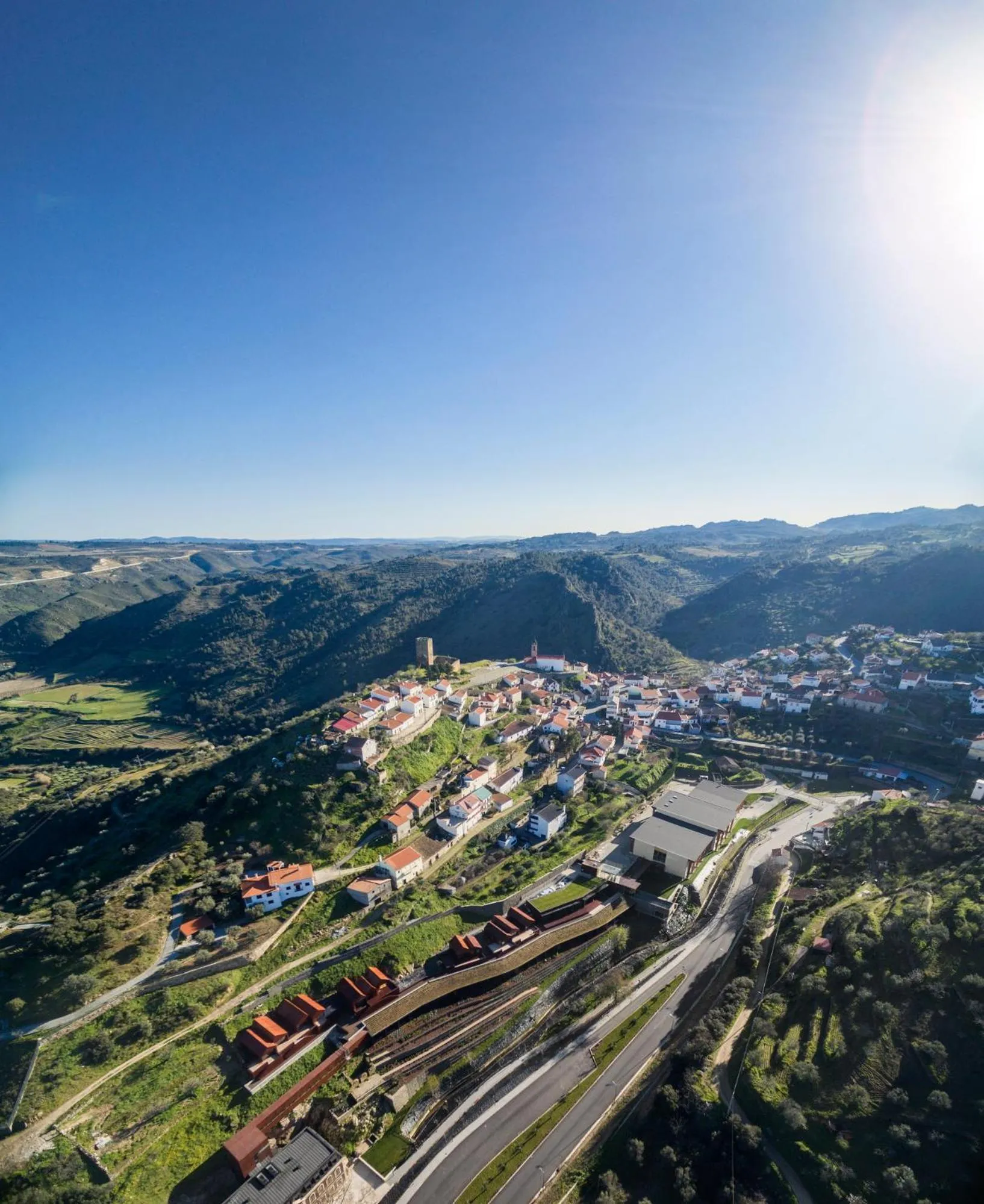 Bird's eye view in Longroiva Hotel Rural
