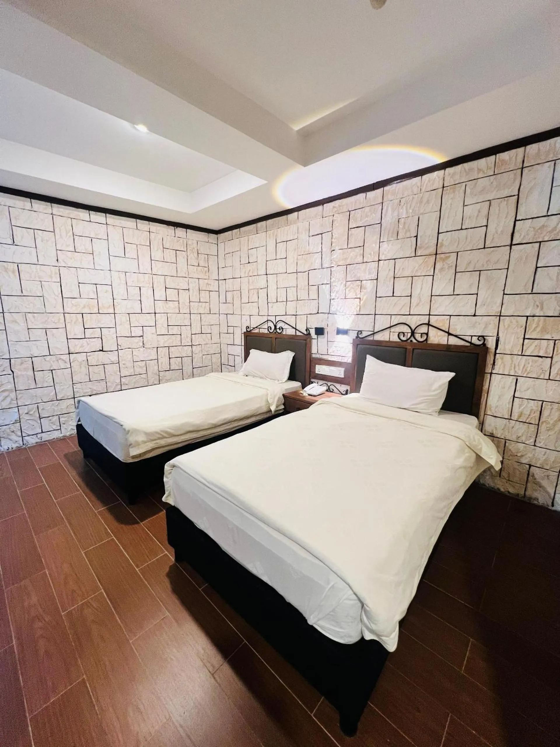 Bed in K Garden Hotel Sungai Petani