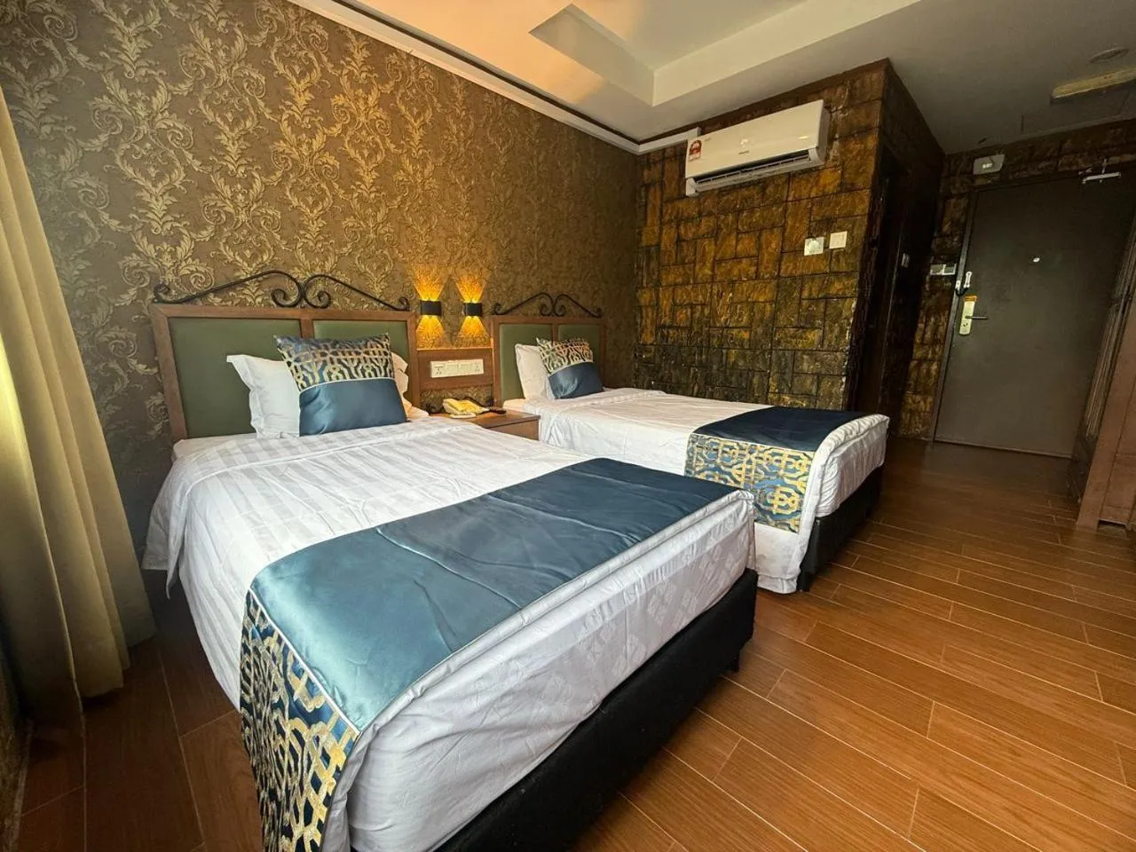 Bed in K Garden Hotel Sungai Petani