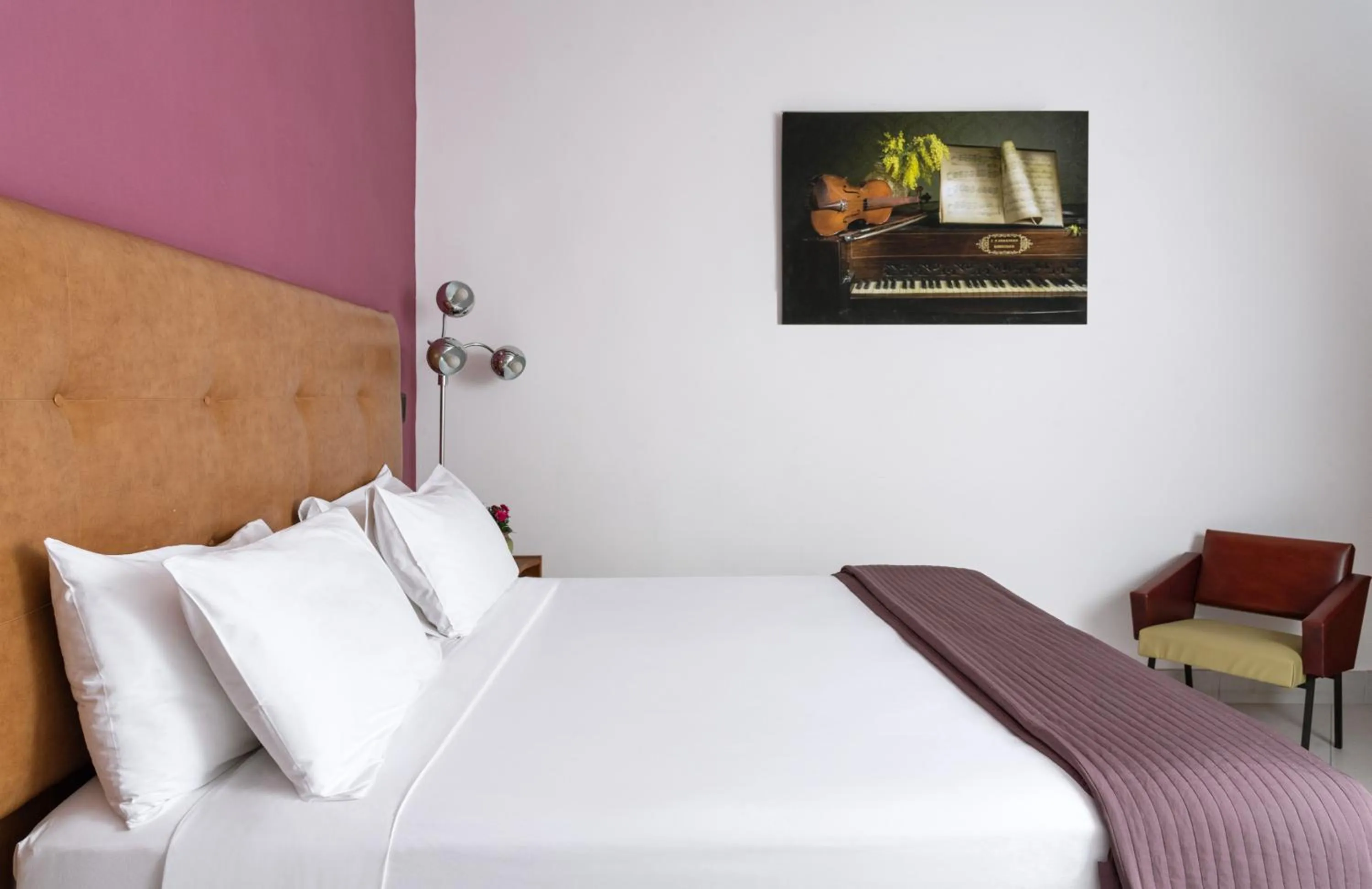 Bed in Petrucci Garden B&B