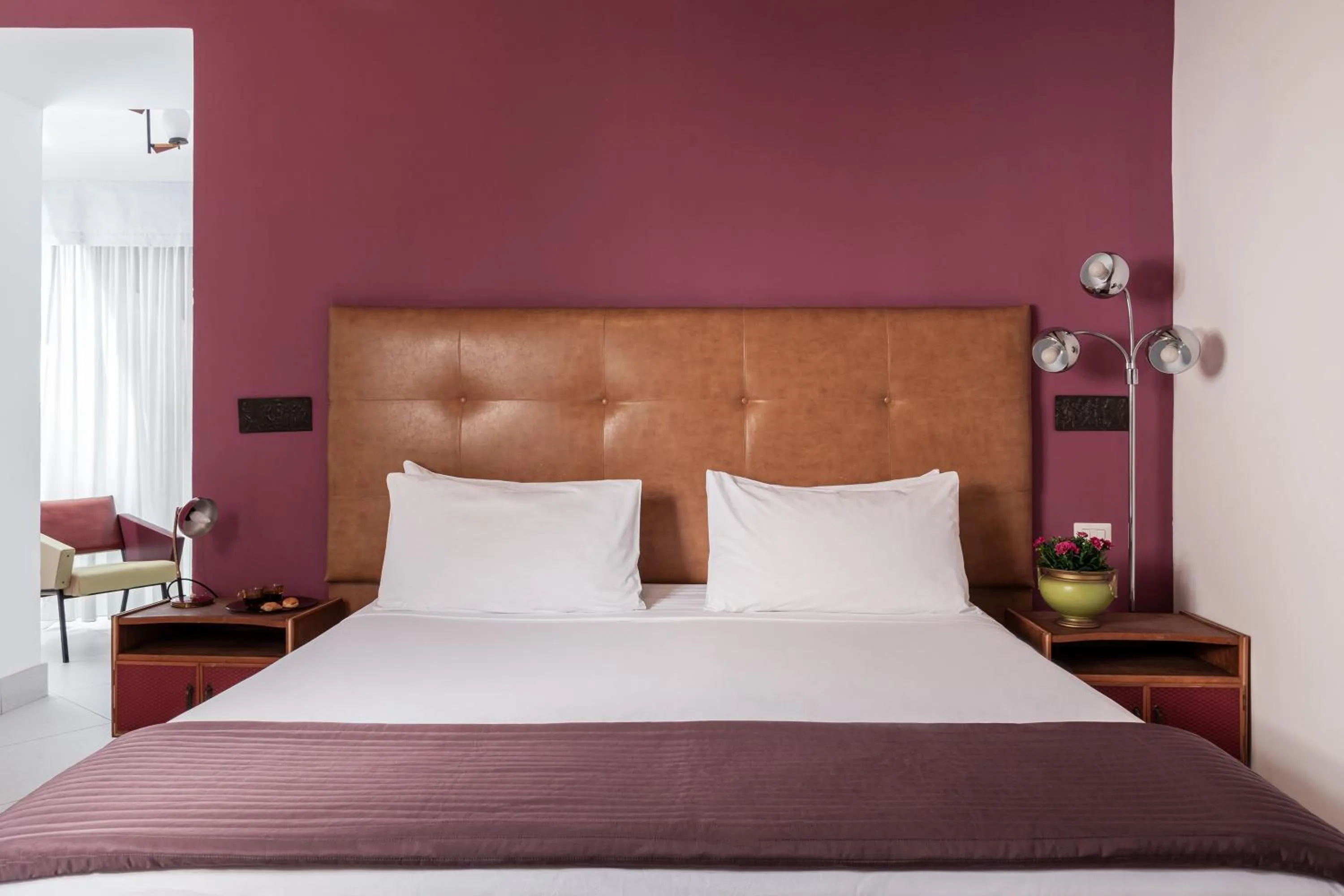 Bed in Petrucci Garden B&B