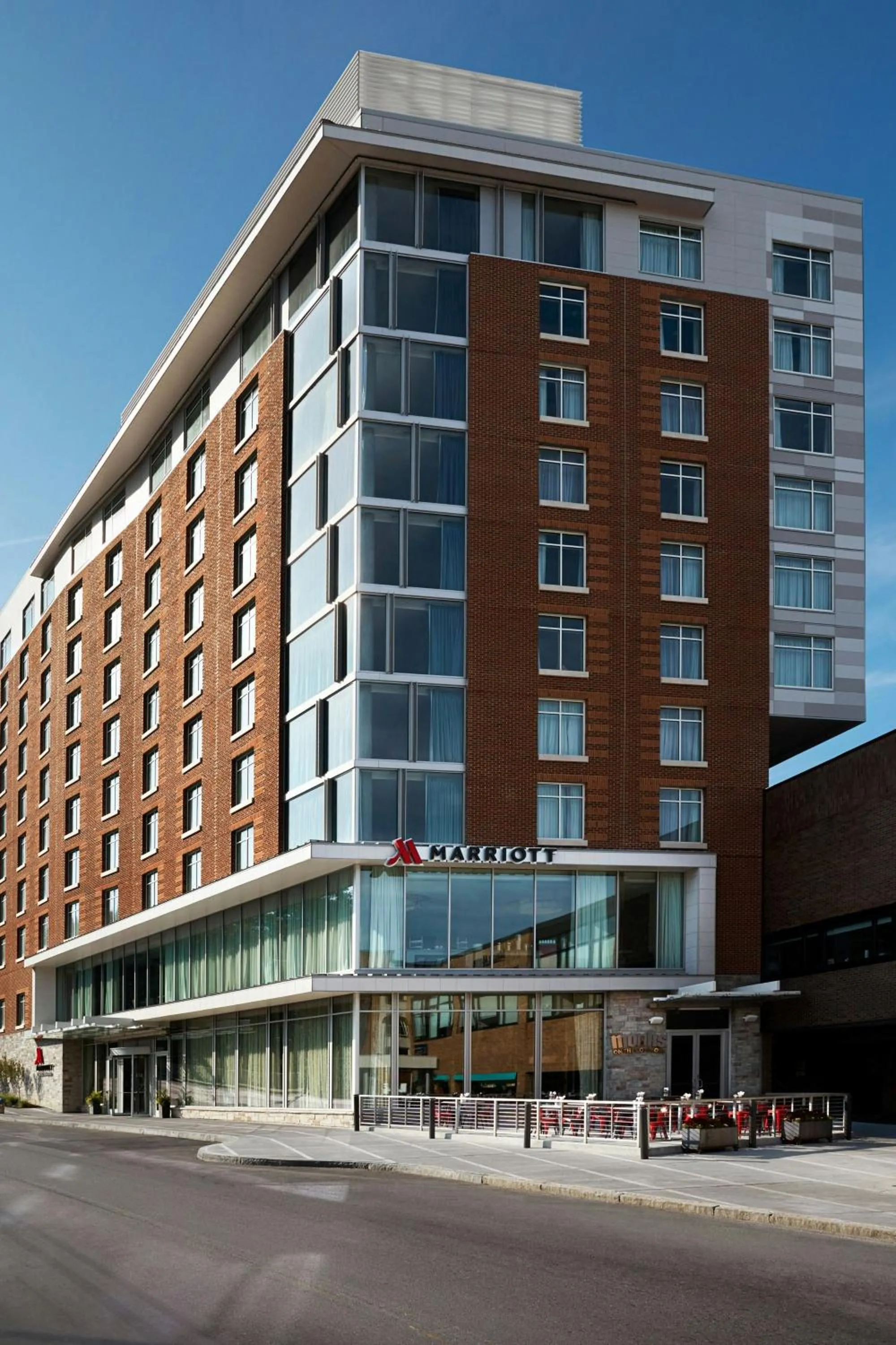 Property building in Ithaca Marriott Downtown on the Commons