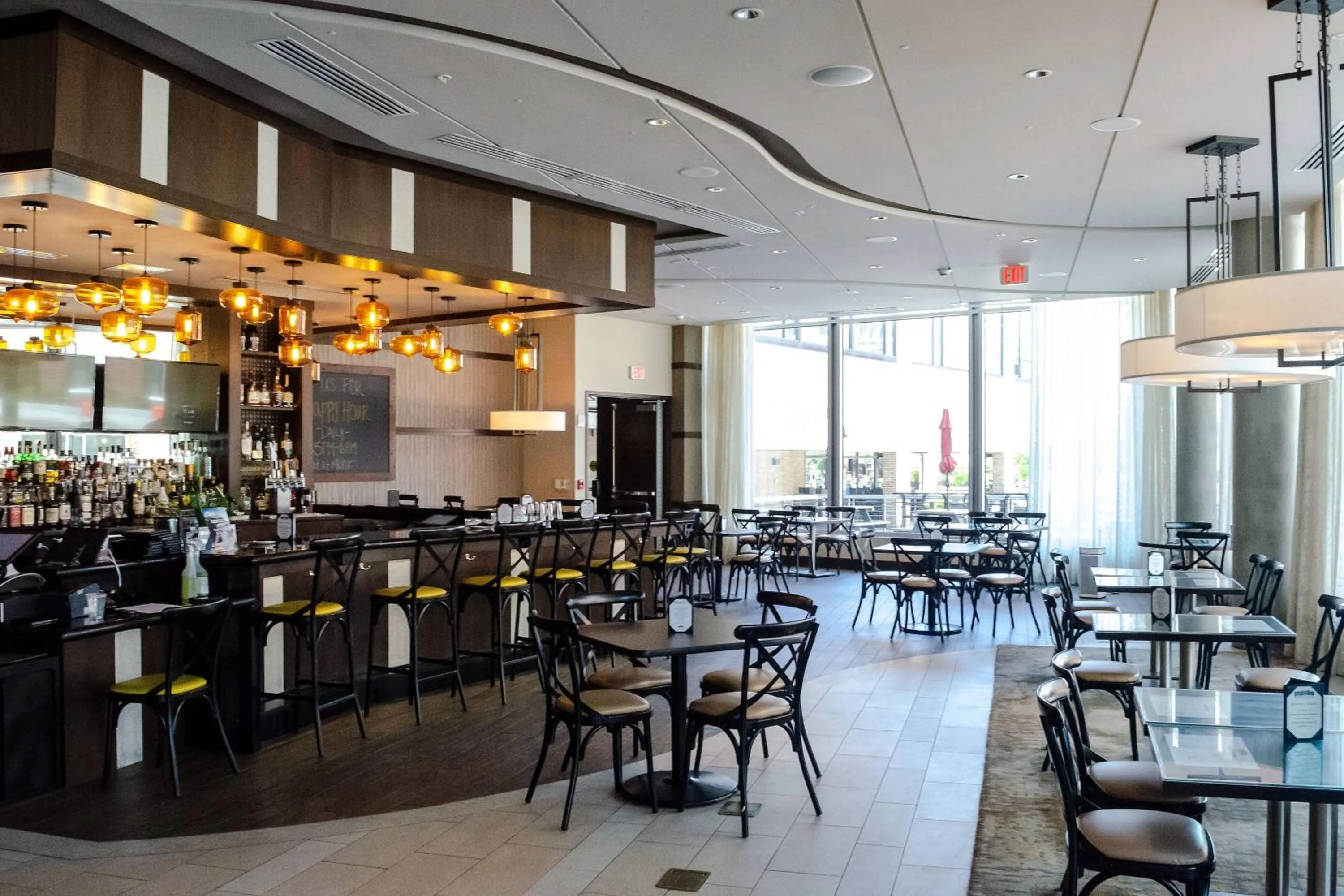 Restaurant/places to eat in Ithaca Marriott Downtown on the Commons