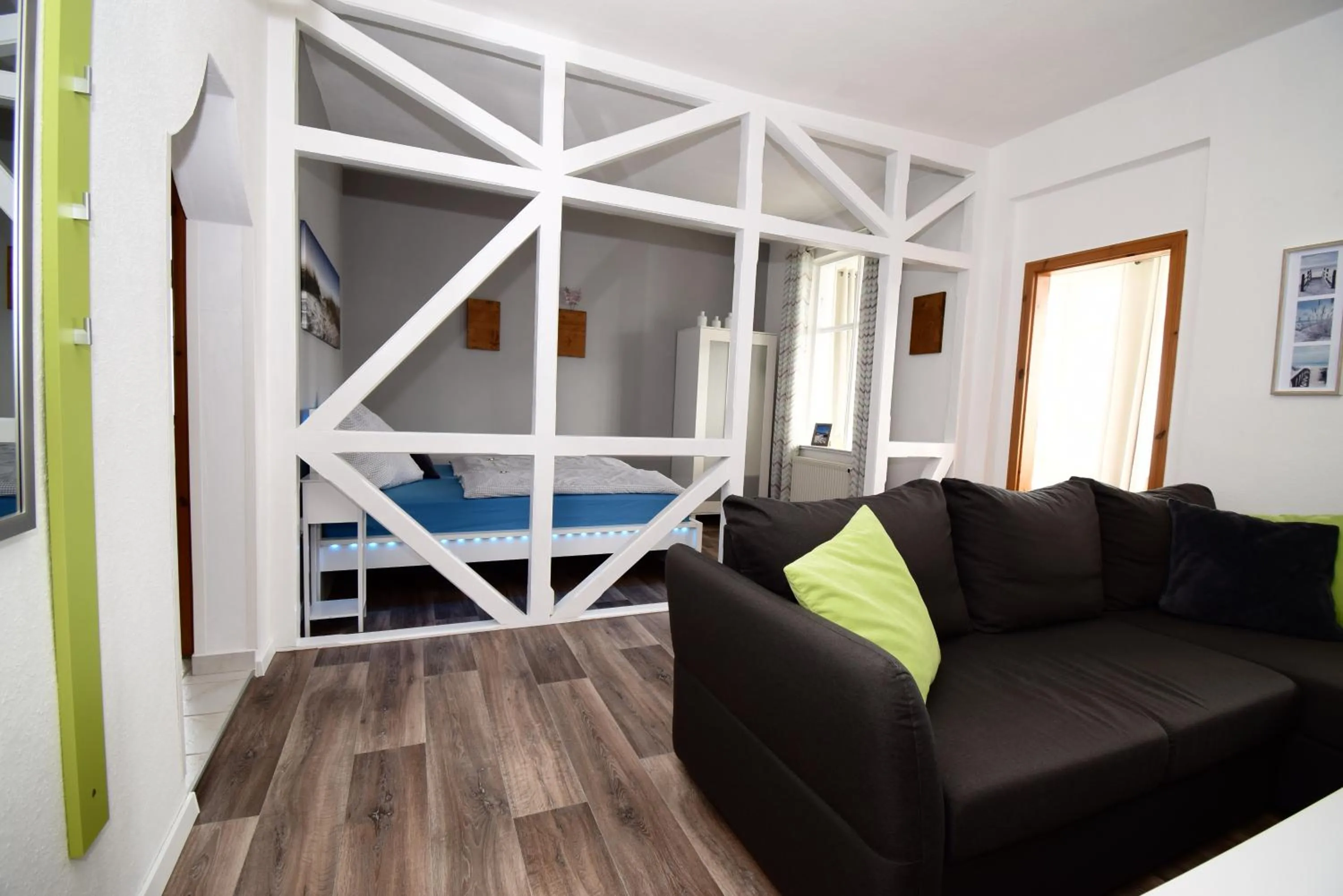 Bed in Villa Margarete