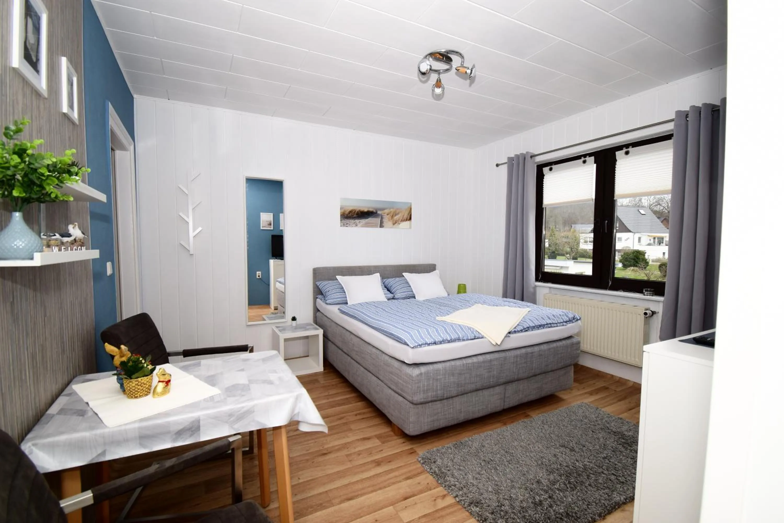 Bedroom, Bed in Villa Margarete