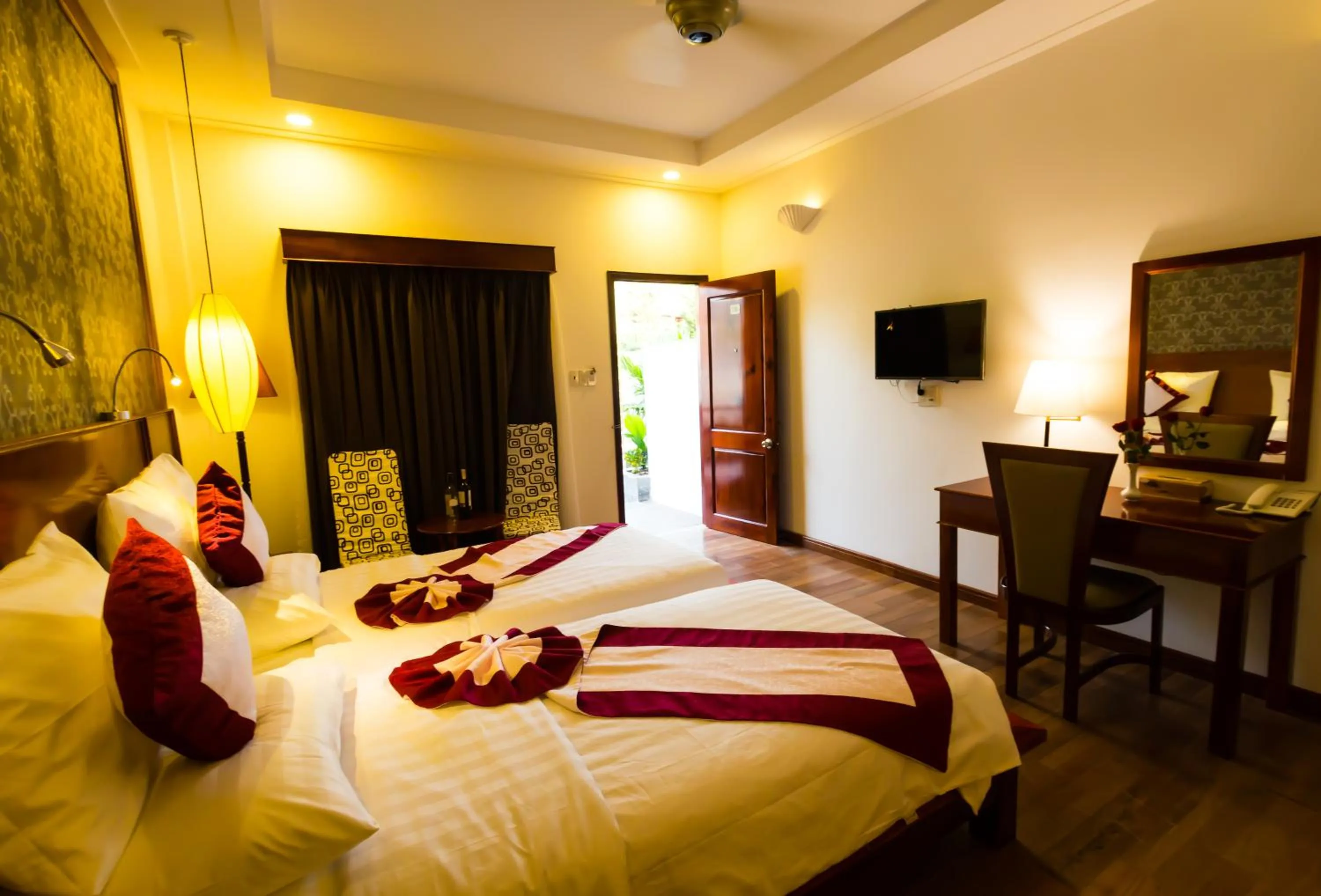 Bedroom, Bed in Phu Quoc Villa