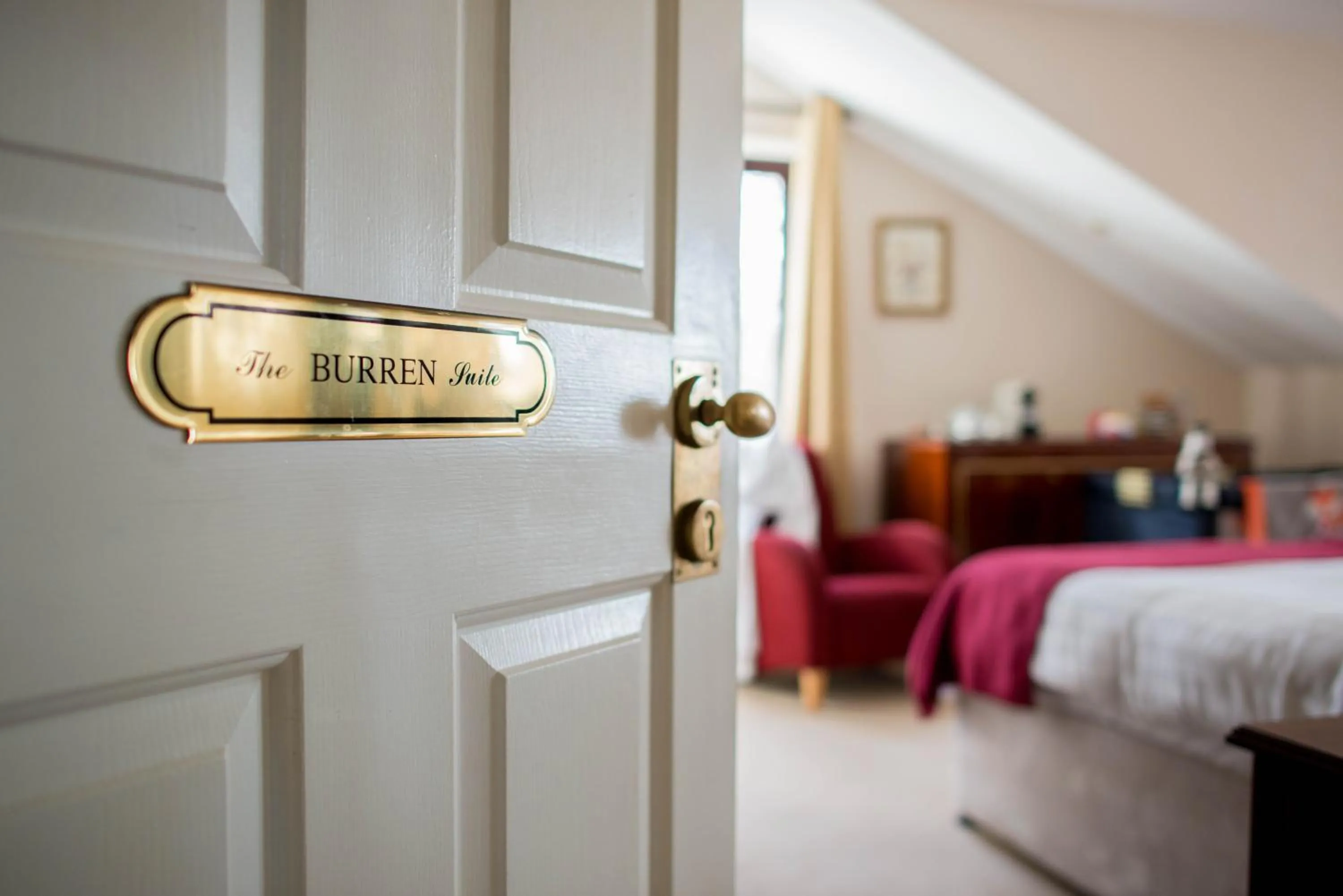 Bed in Hazelwood Lodge