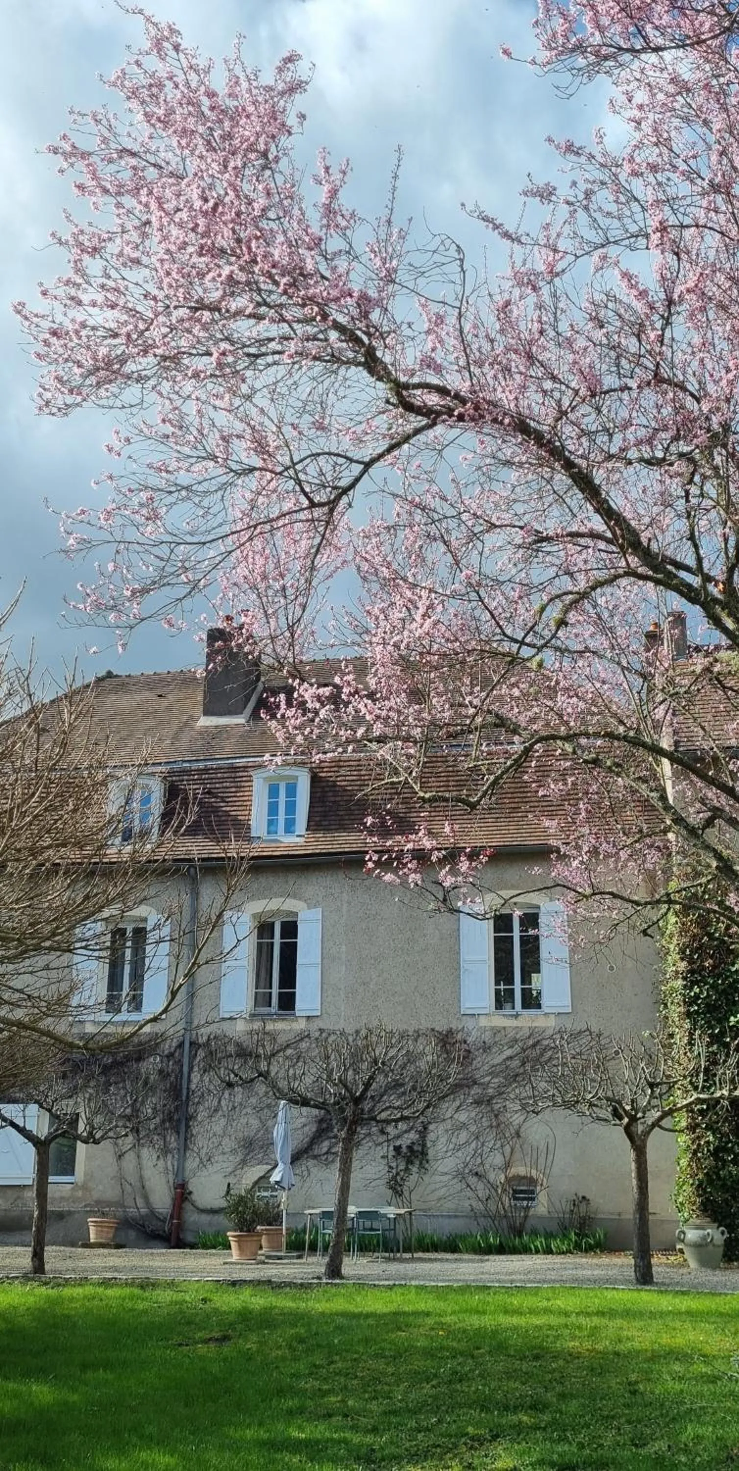Garden in Moulin Renaudiots - Escapade Luxe Refuge cosy & Bourgogne au coin du feu