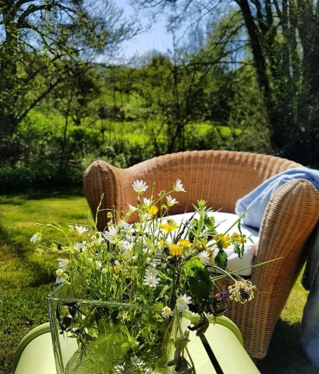 Garden in Moulin Renaudiots - Escapade Luxe Refuge cosy & Bourgogne au coin du feu