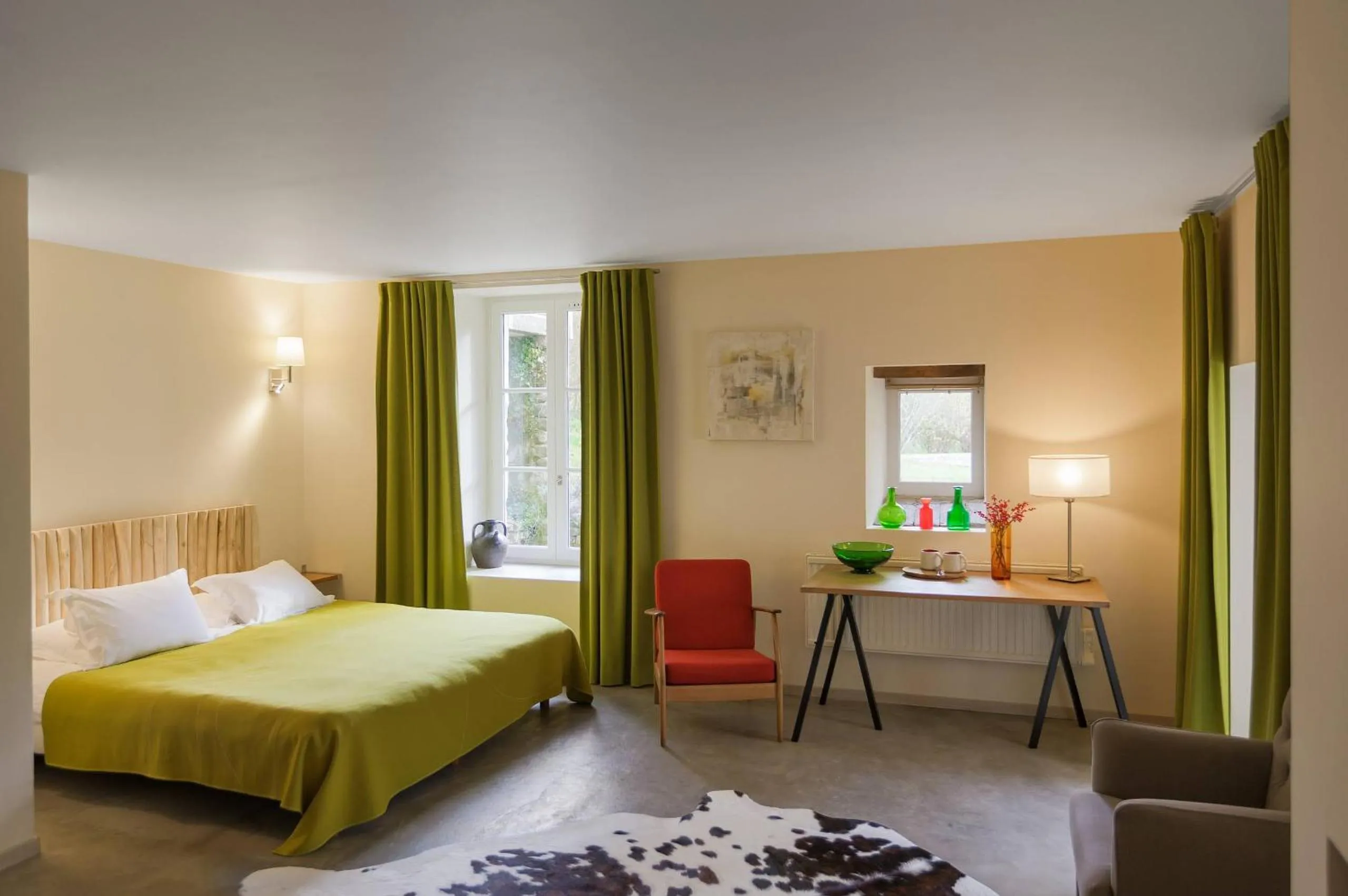 Bed in Moulin Renaudiots - Escapade Luxe Refuge cosy & Bourgogne au coin du feu