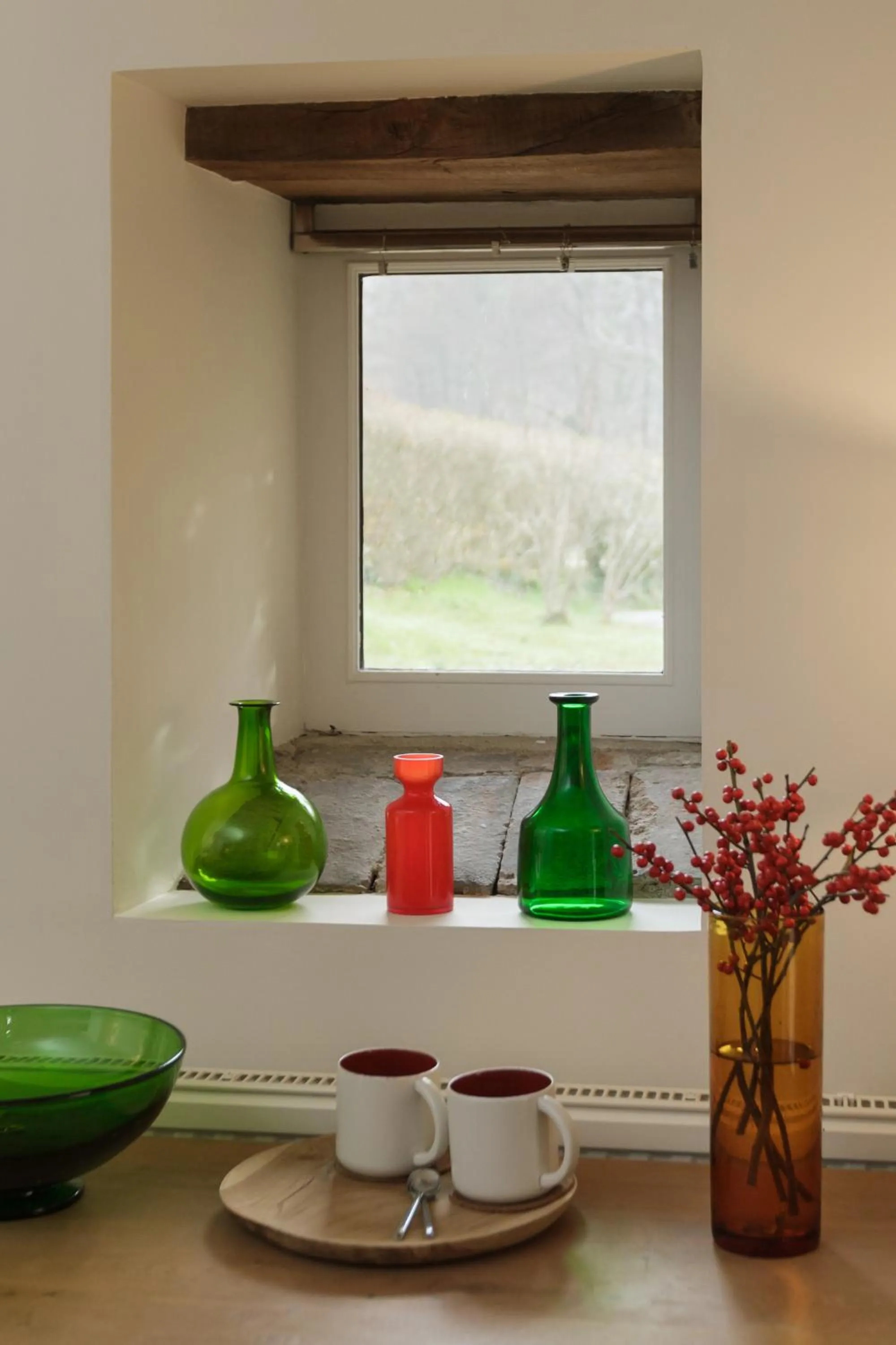 Decorative detail in Moulin Renaudiots - Escapade Luxe Refuge cosy & Bourgogne au coin du feu