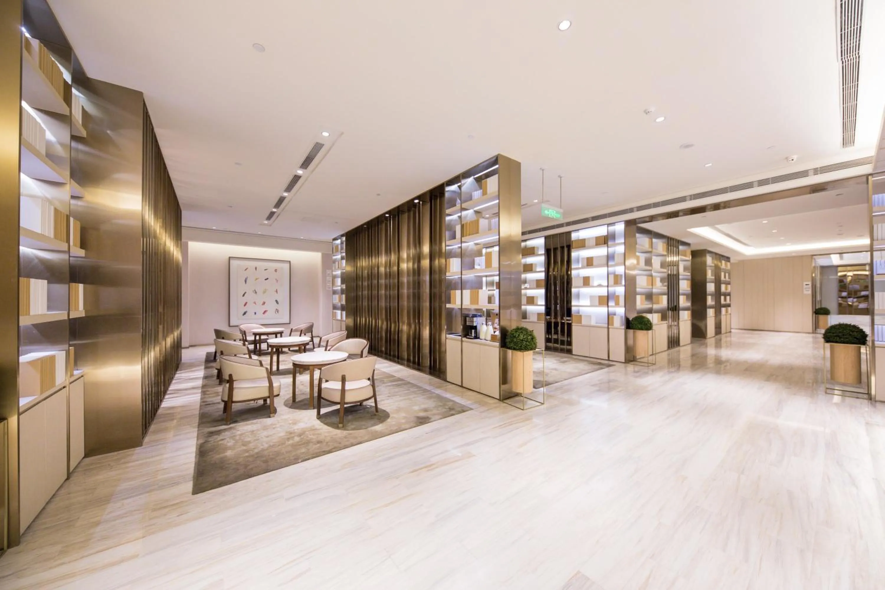 Seating area in JI Hotel Beijing West Station South Square