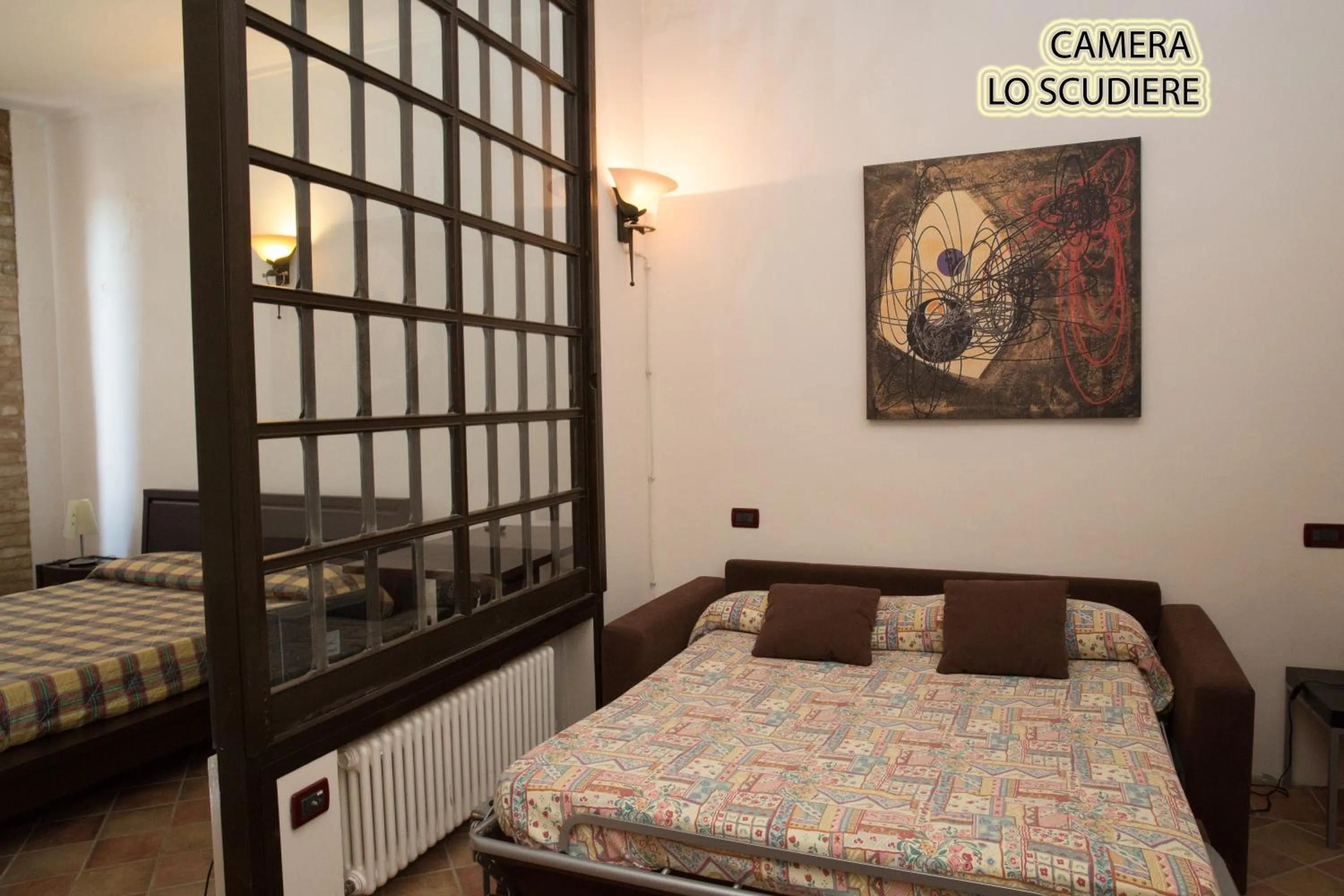 Bed in Hotel Palazzo Meraviglia Albergo diffuso