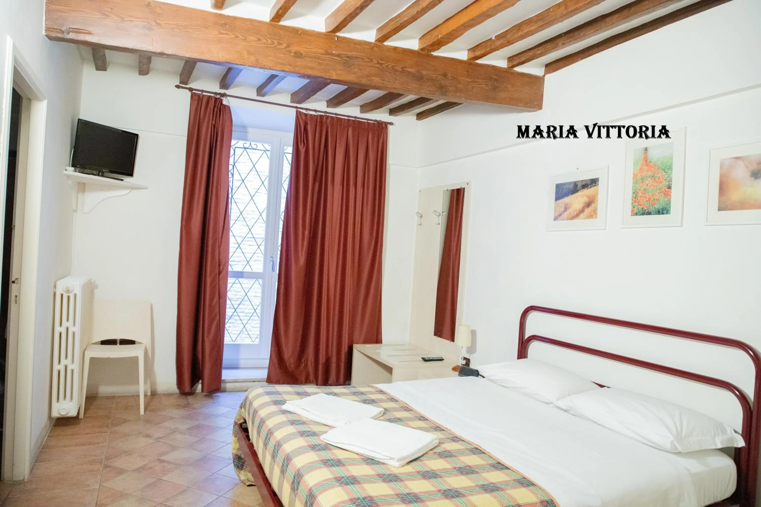 Bed in Hotel Palazzo Meraviglia Albergo diffuso