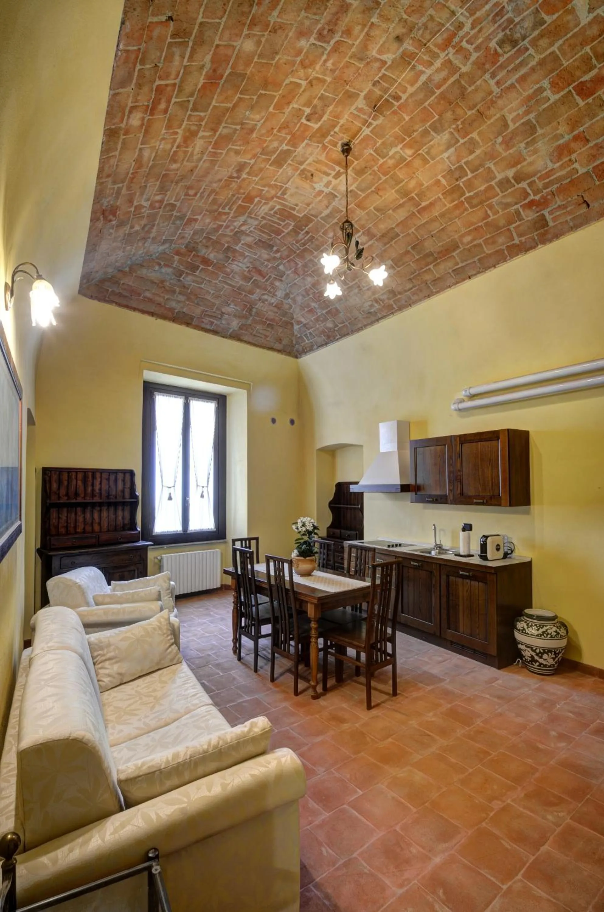 Kitchen or kitchenette, Bed in Palazzo Centro Alloggi Vacanza