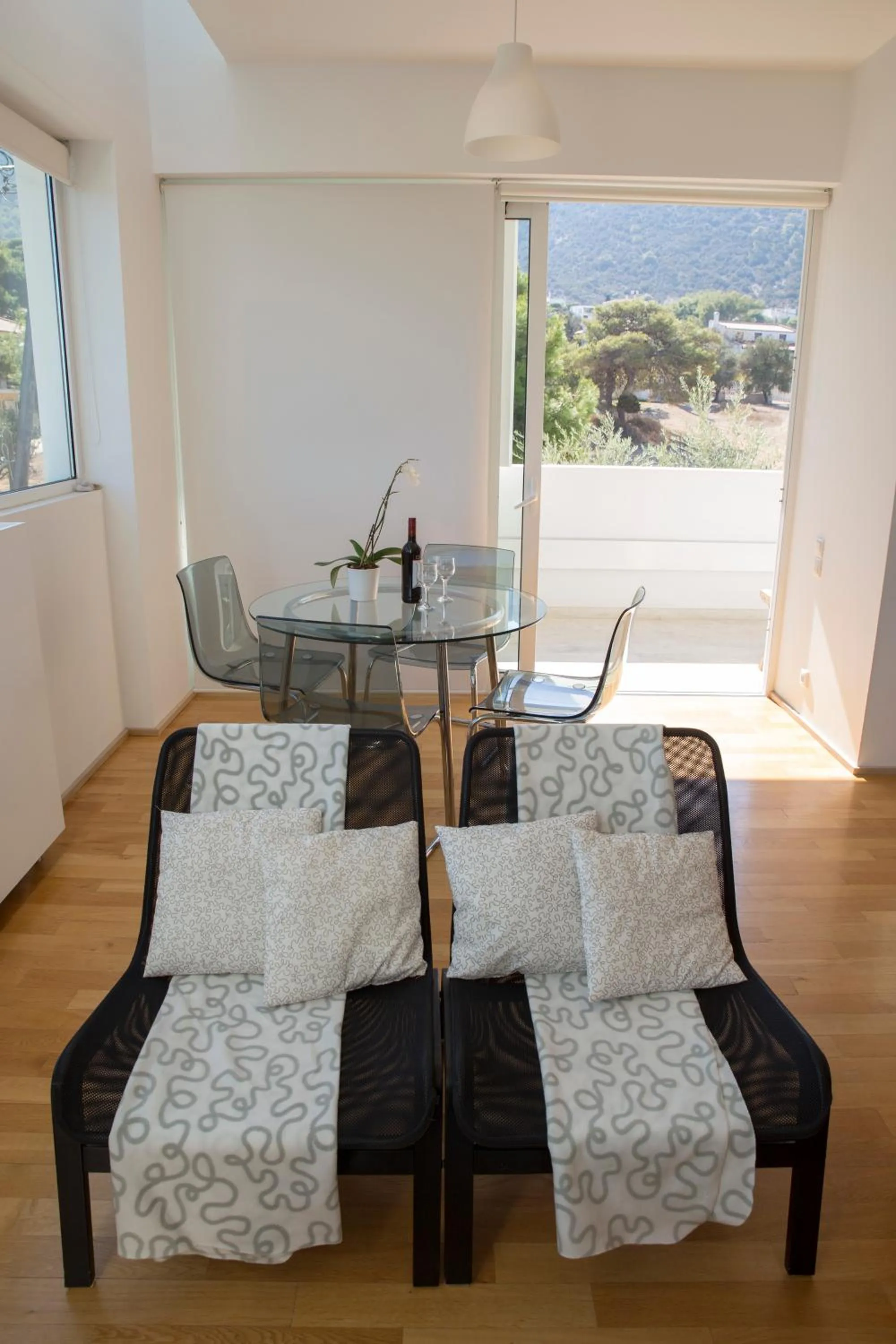Living room in Infinity White Complex by GK Properties