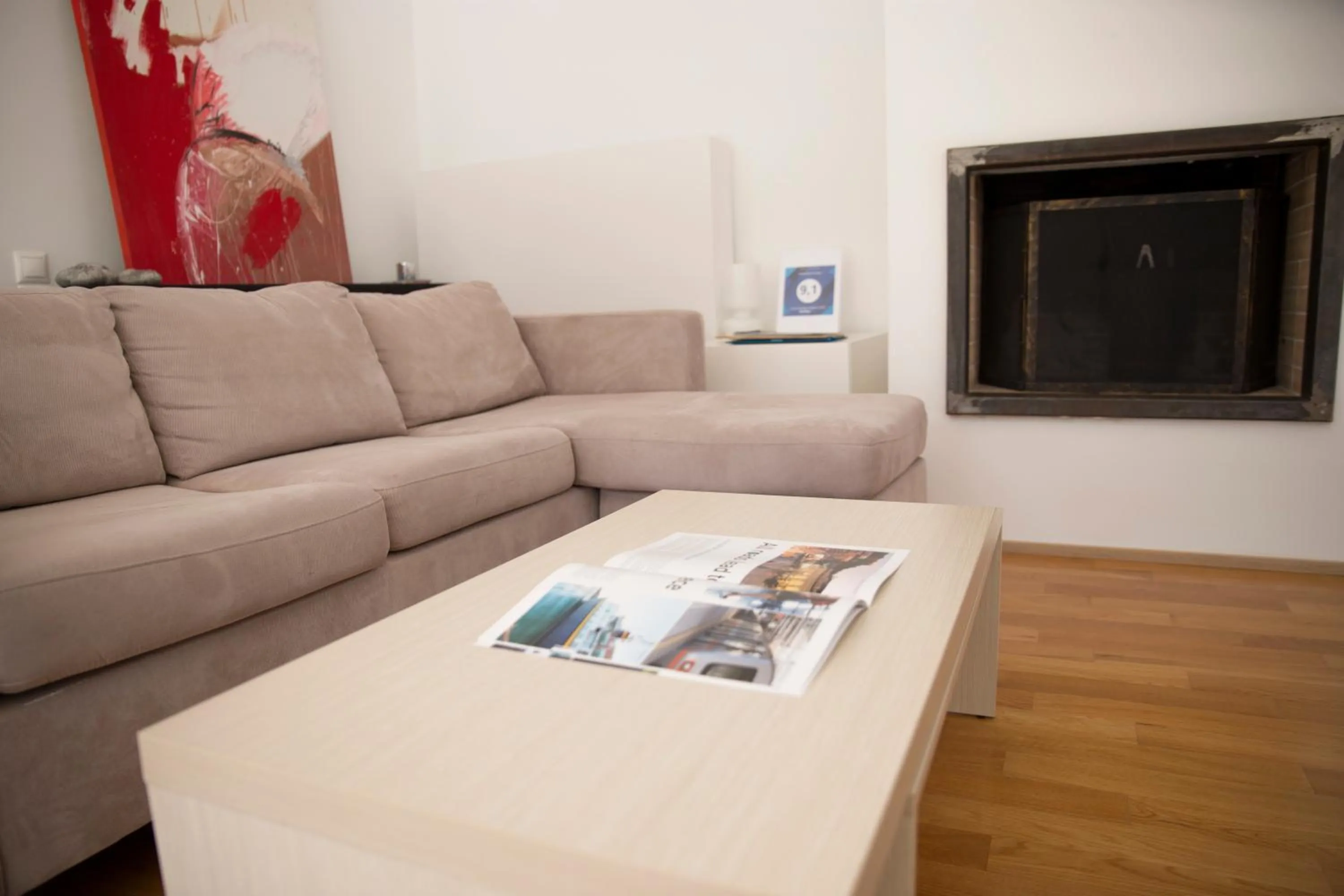 Living room in Infinity White Complex by GK Properties