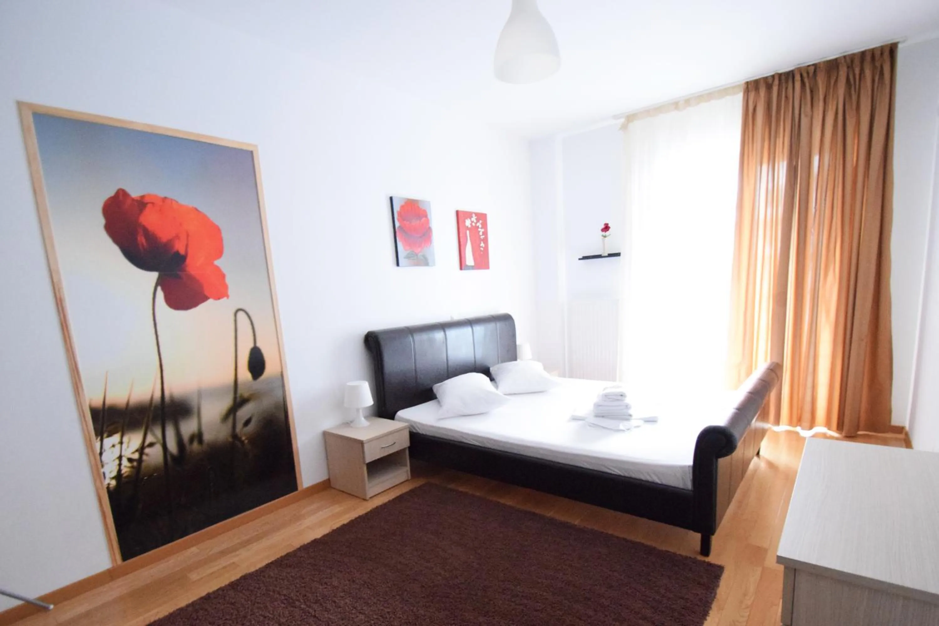 Bed in Upground Residence Apartments