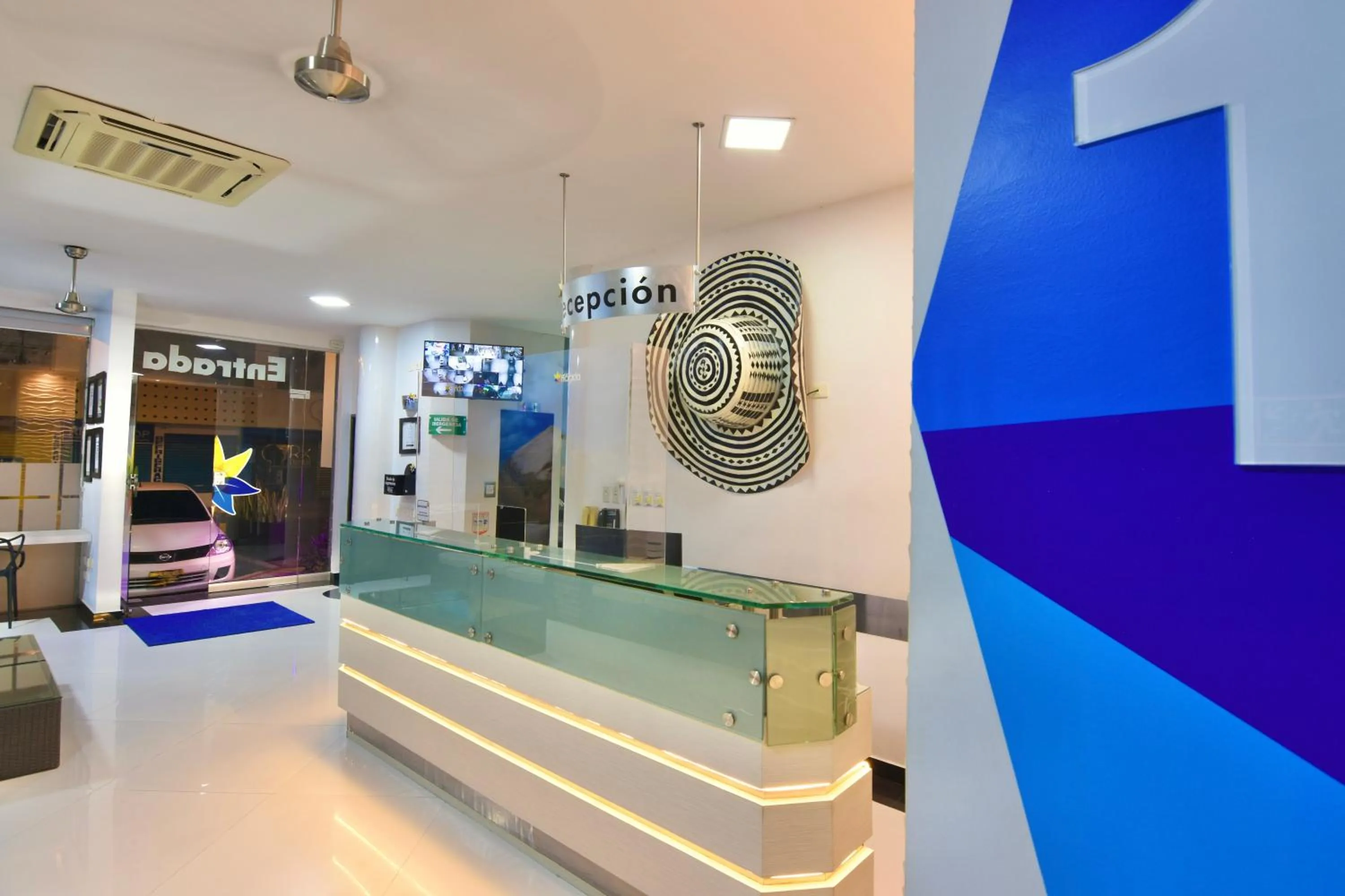 Lobby or reception in Hotel Florida Sincelejo