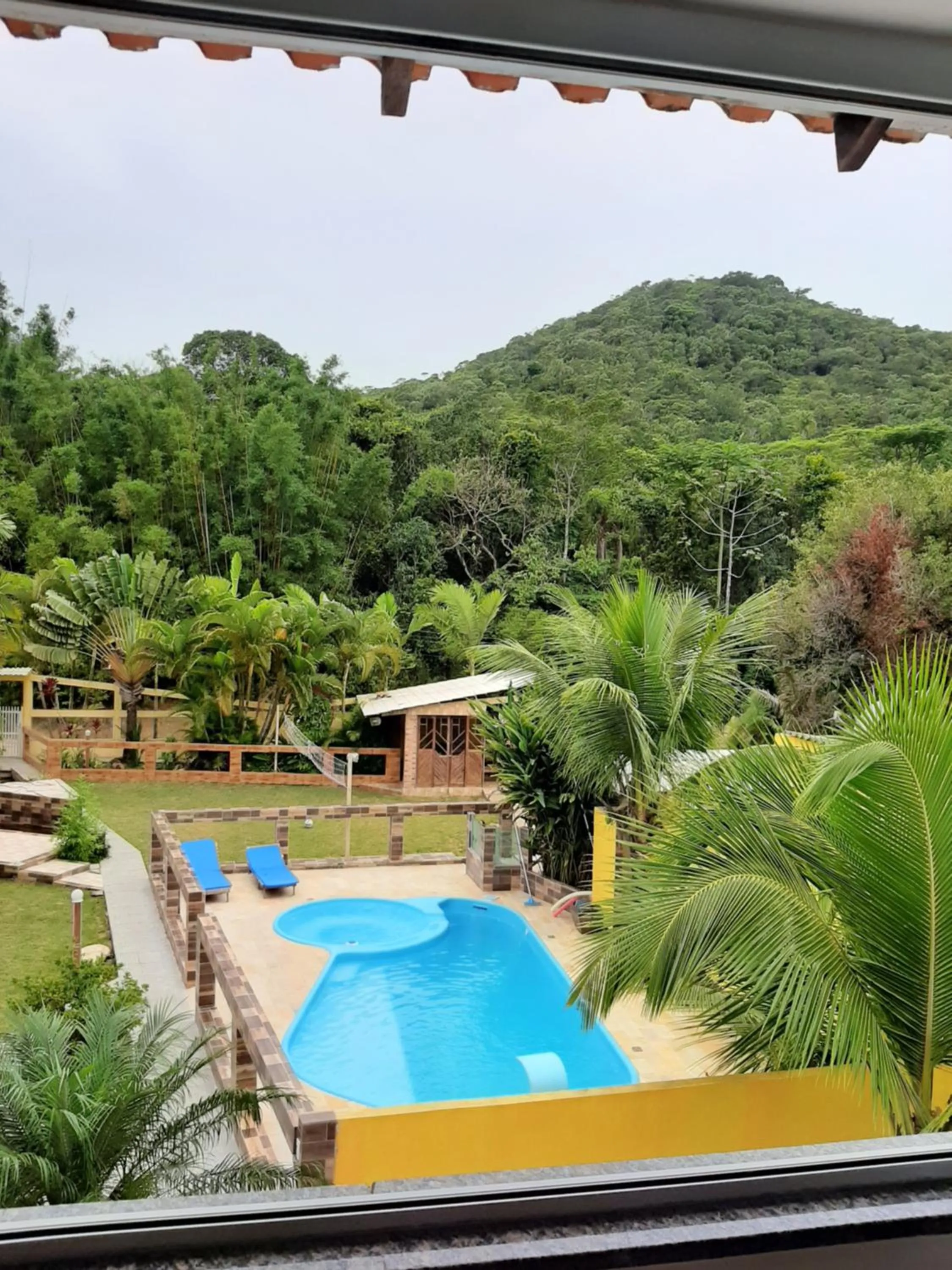 Mountain view in Pousada Sossego