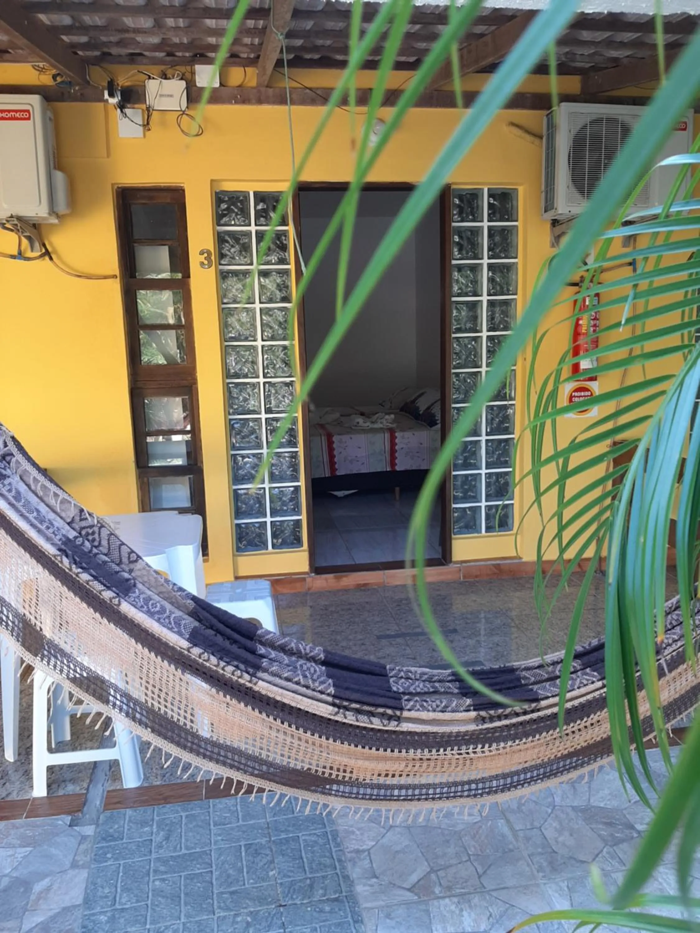 Patio in Pousada Sossego